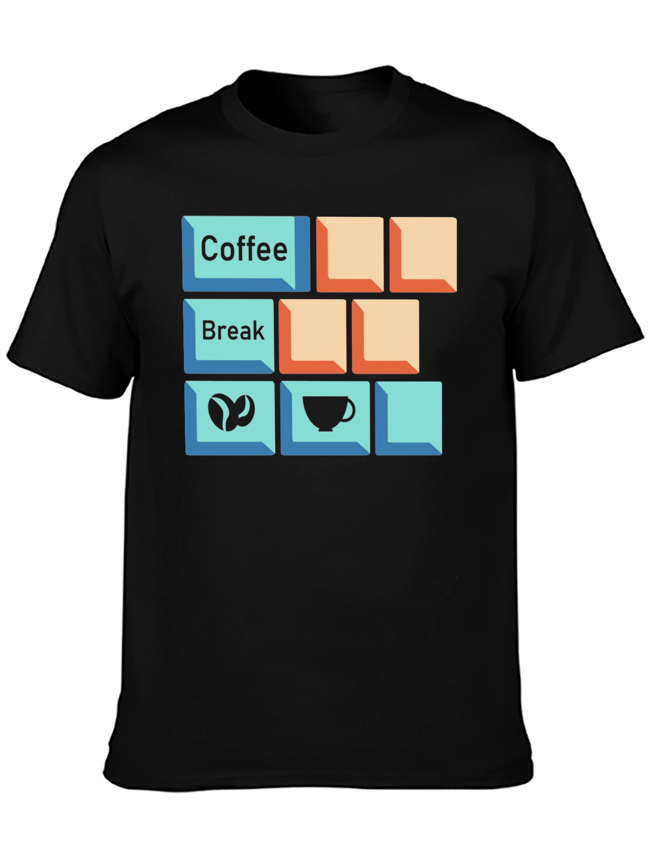 Coffee Break Keyboard T-Shirt - Gamer Gift