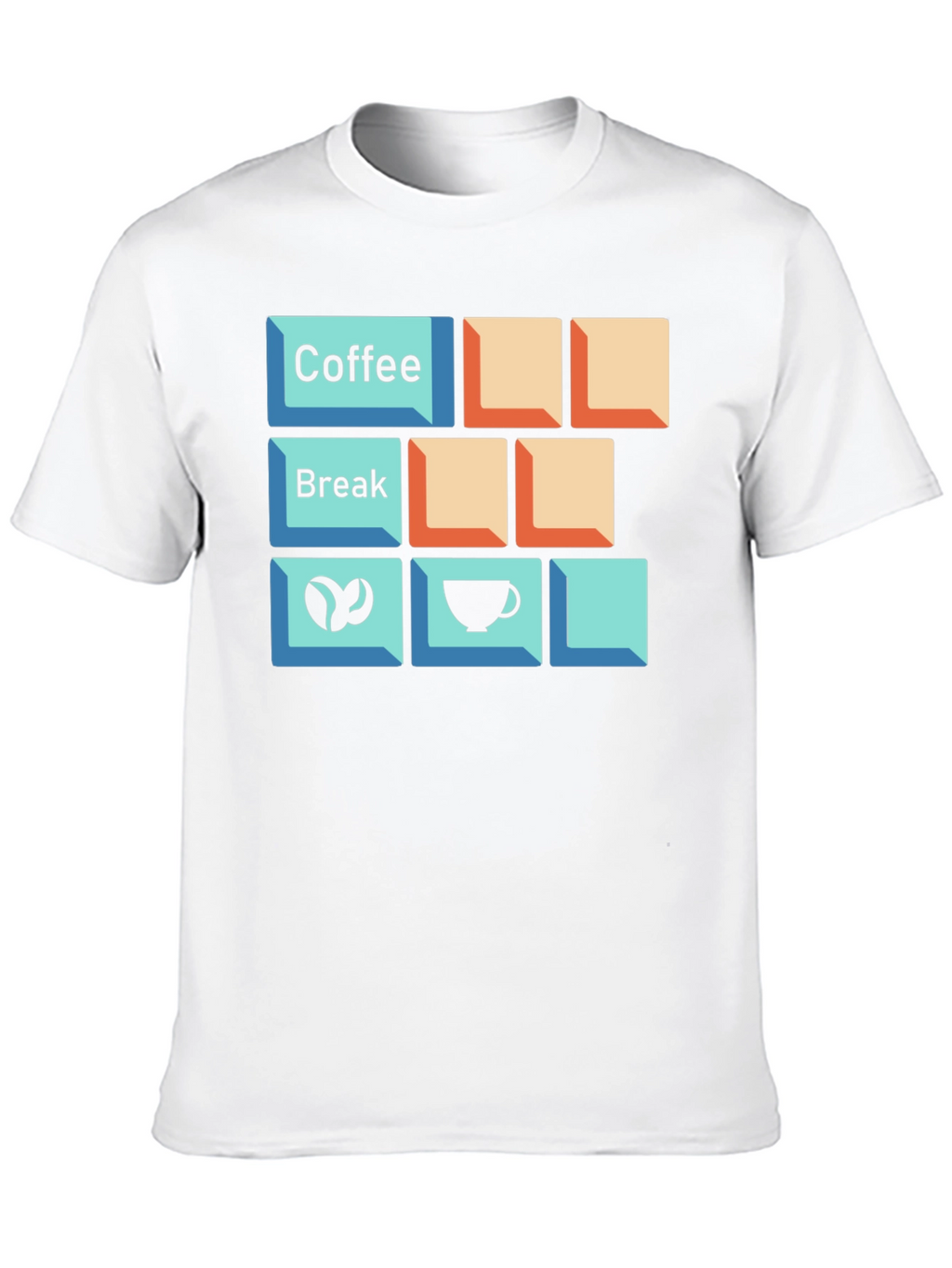 Coffee Break Keyboard T-Shirt - Gamer Gift