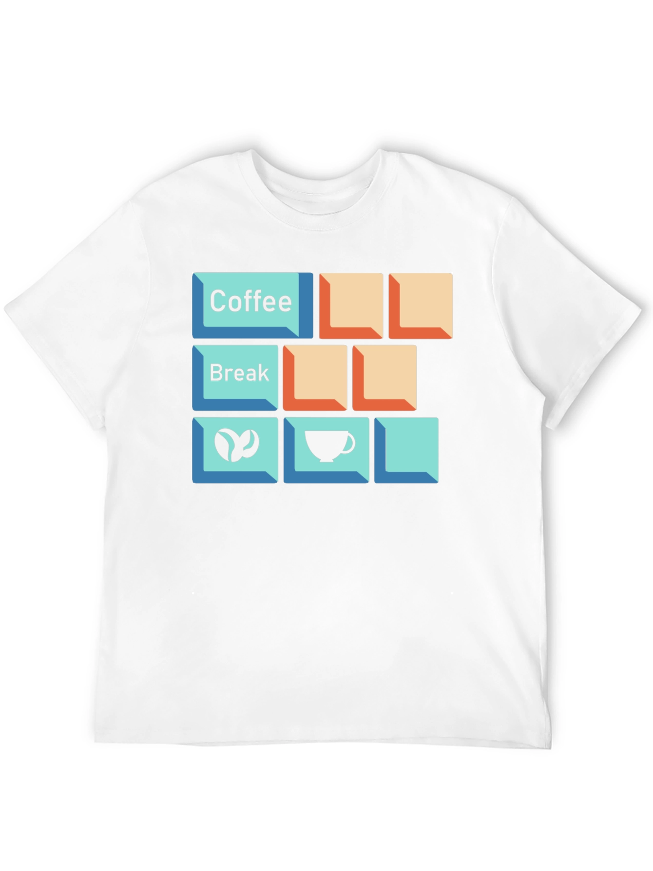 Coffee Break Keyboard T-Shirt - Gamer Gift