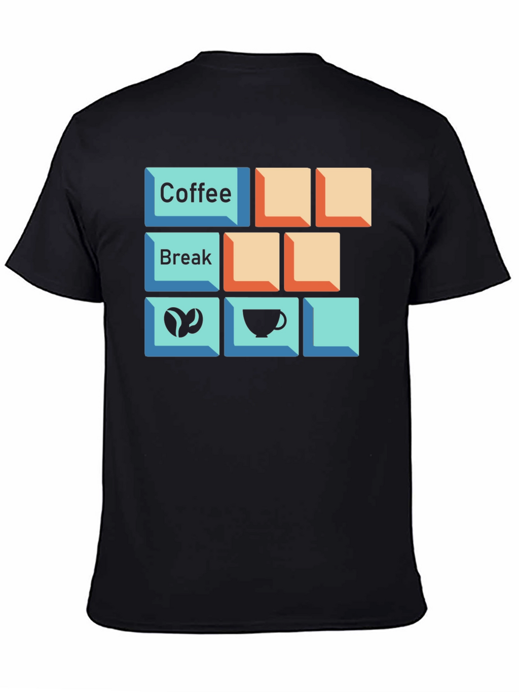 Coffee Break Keyboard T-Shirt - Gamer Gift