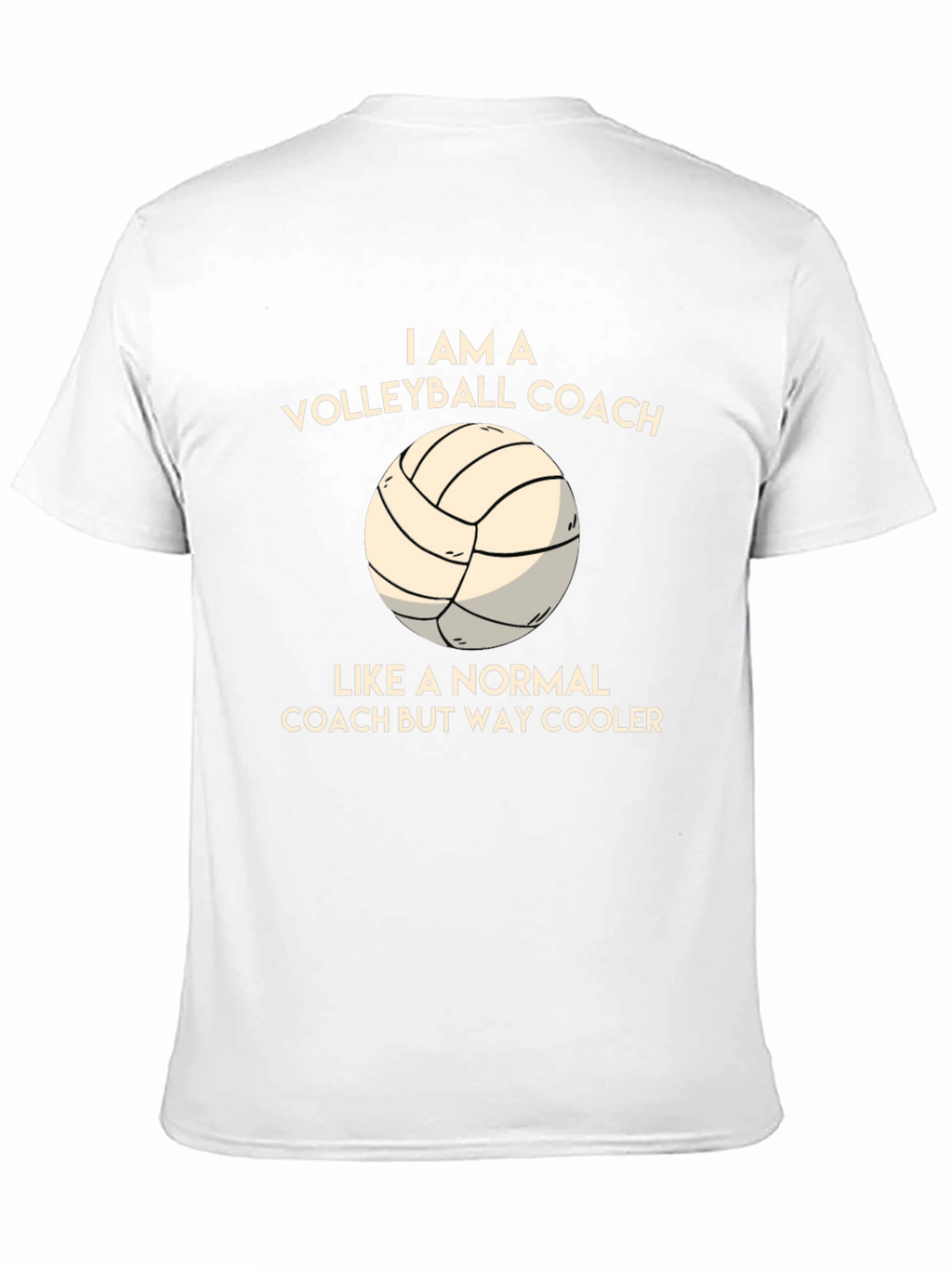 Volleyball Coach Graphic T-Shirt - Cool & Comfortable