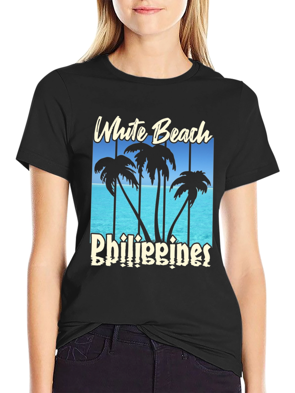 White Beach Philippines T-Shirt