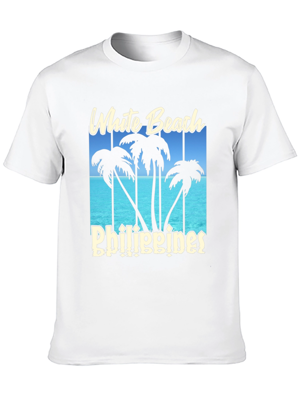 White Beach Philippines T-Shirt