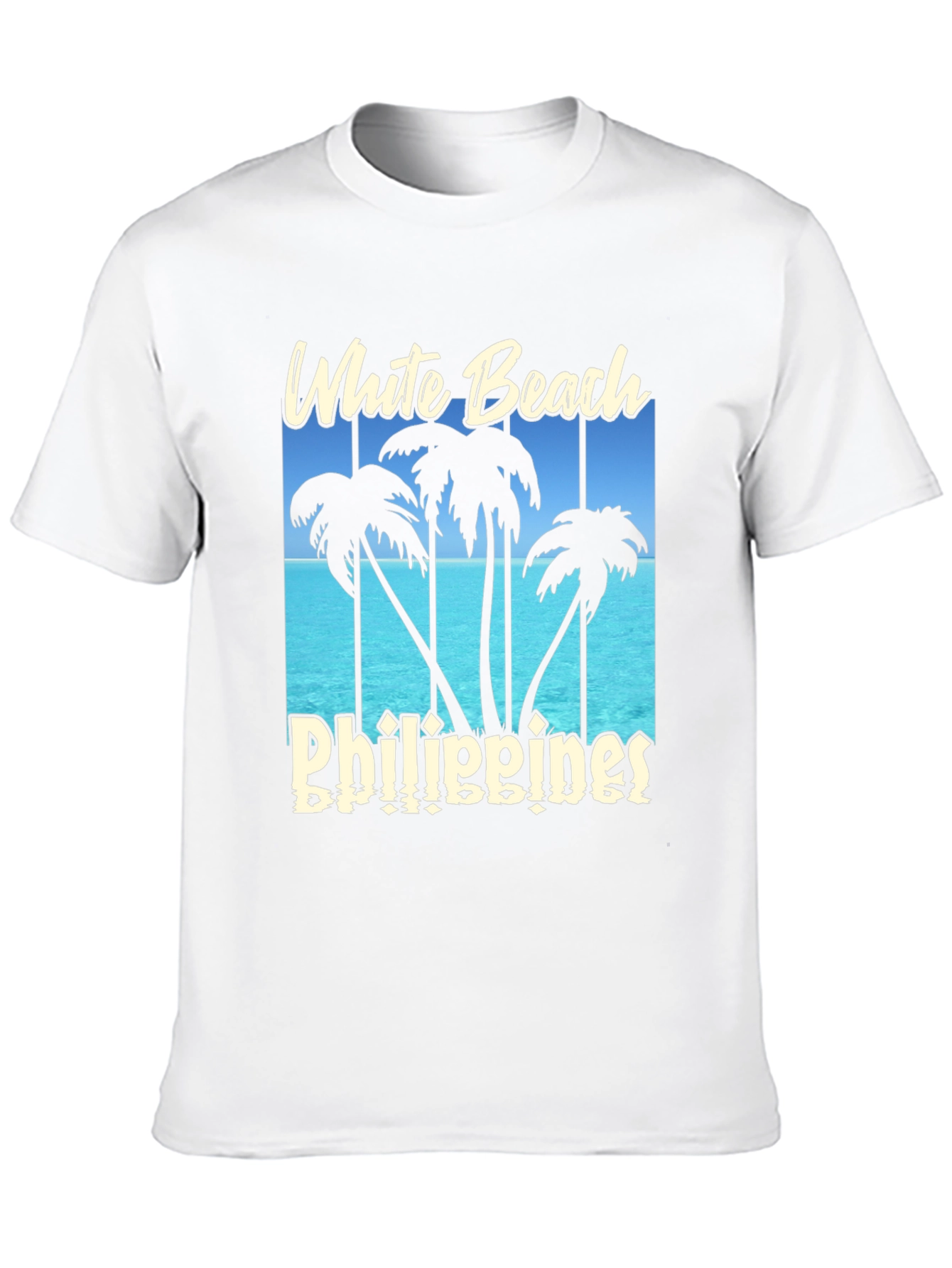 White Beach Philippines T-Shirt