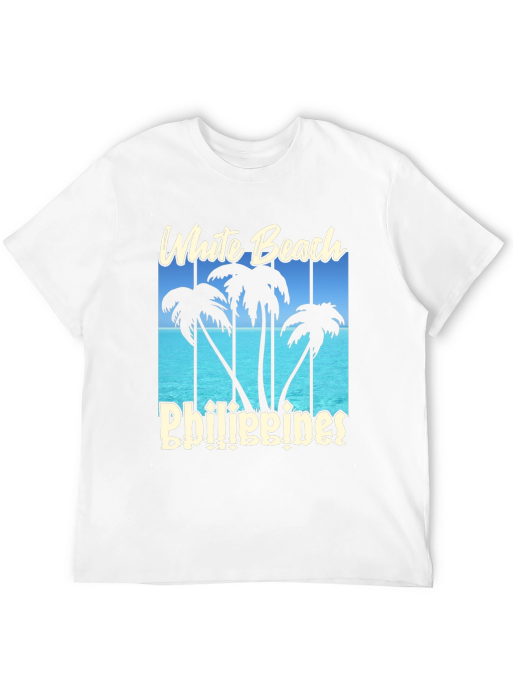 White Beach Philippines T-Shirt