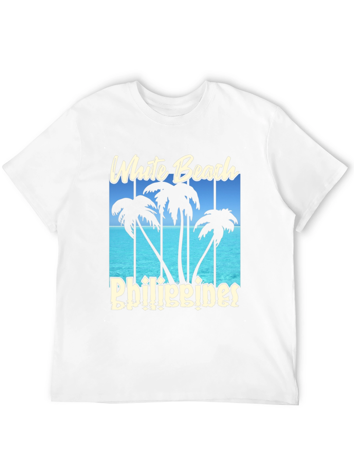 White Beach Philippines T-Shirt