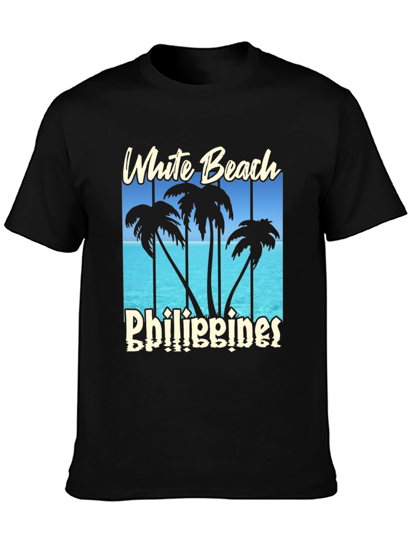 White Beach Philippines T-Shirt