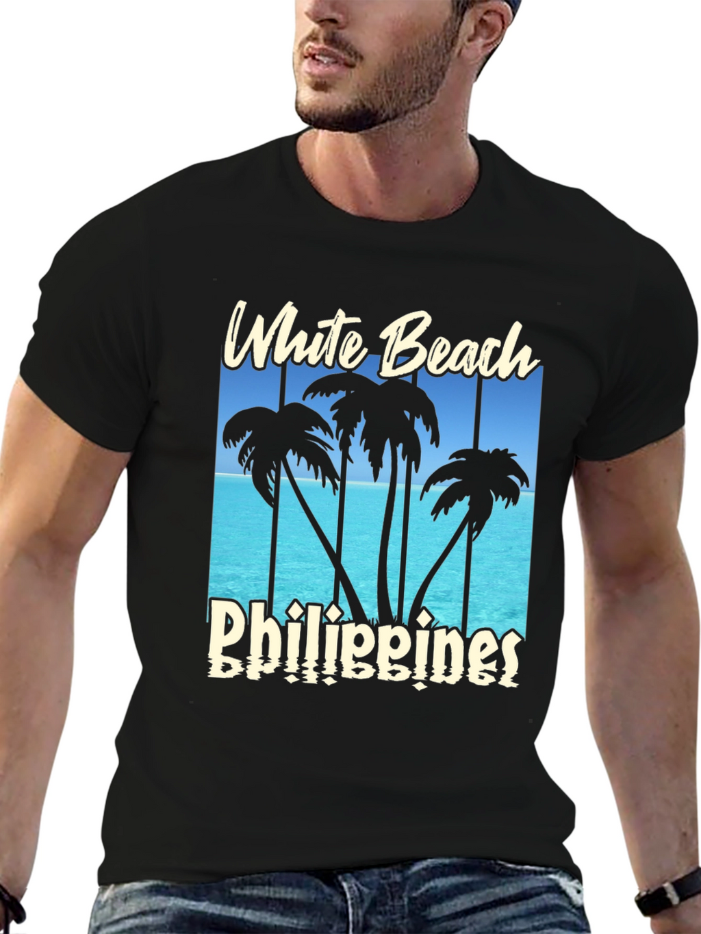 White Beach Philippines T-Shirt