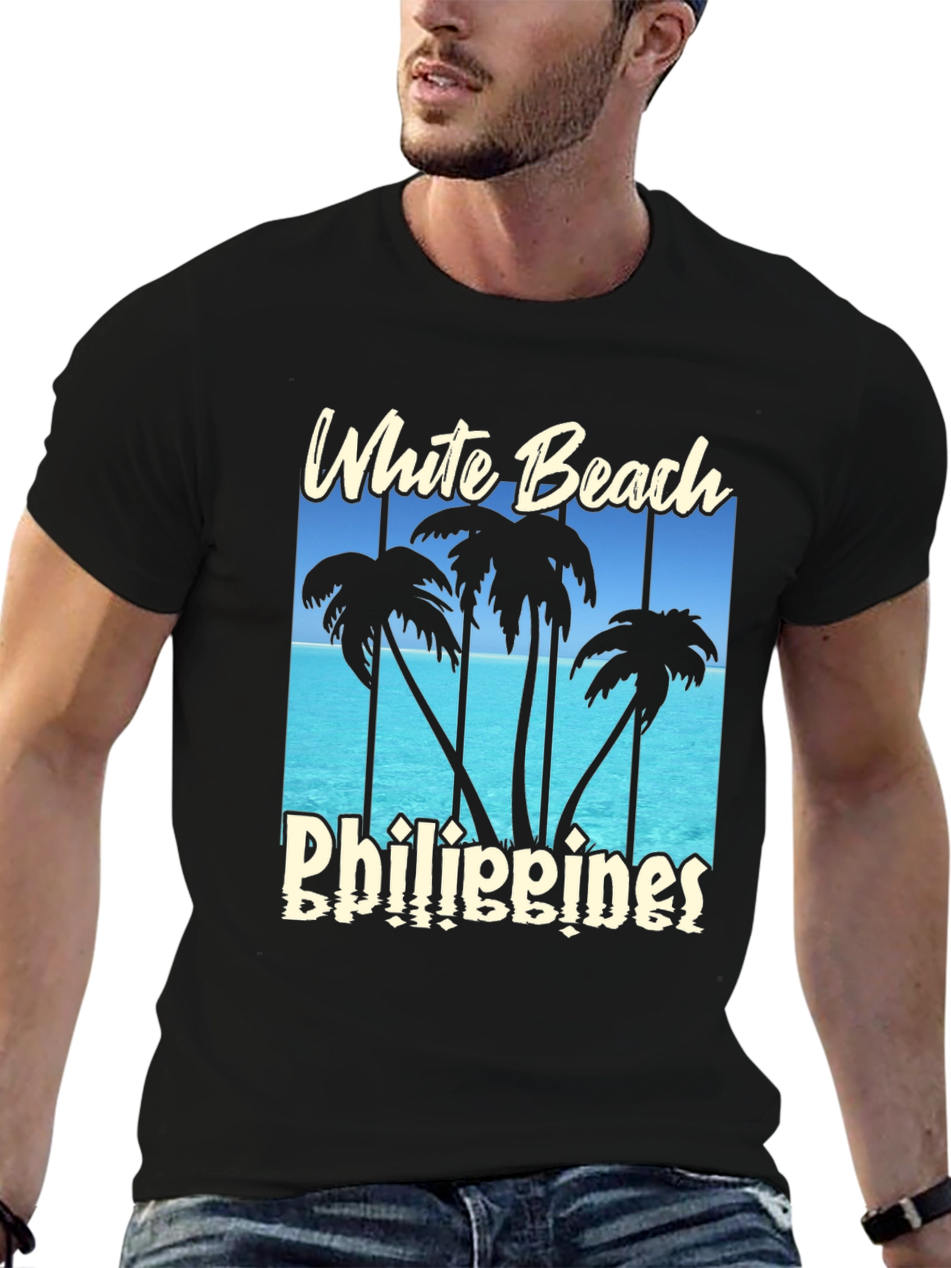 White Beach Philippines T-Shirt