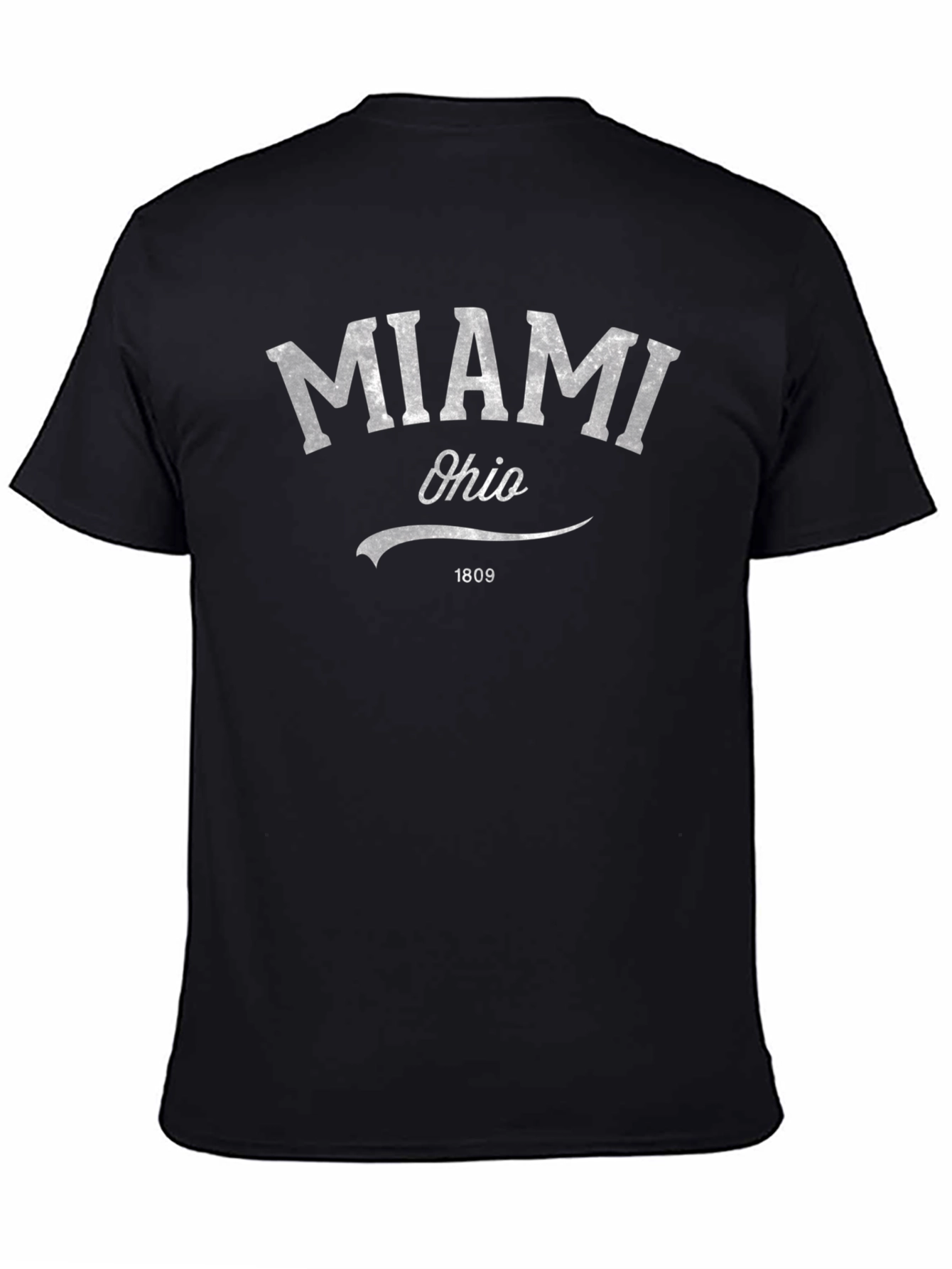 Miami Ohio Est. 1809 Black T-Shirt