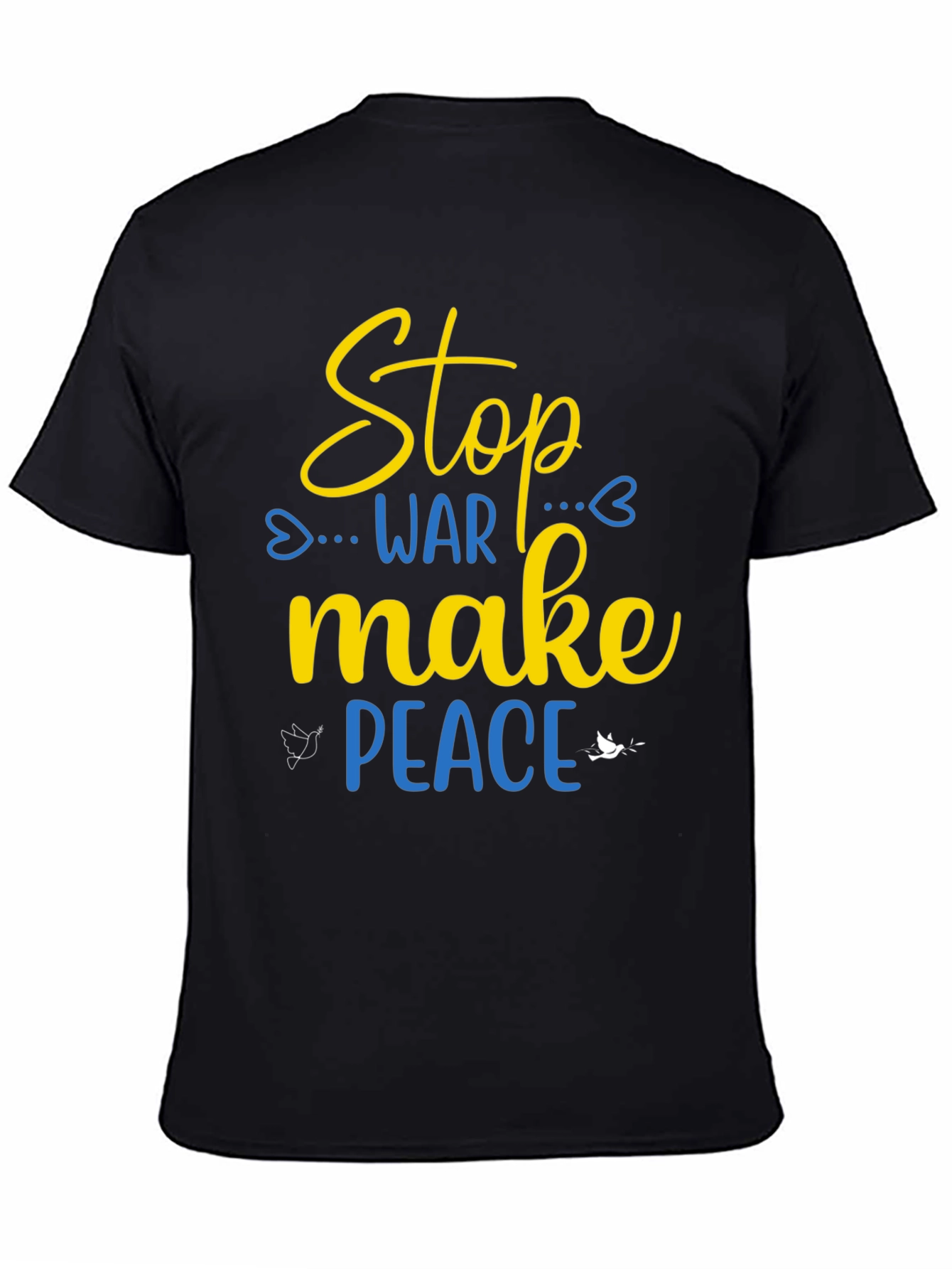 Stop War Make Peace T-Shirt - Support Ukraine