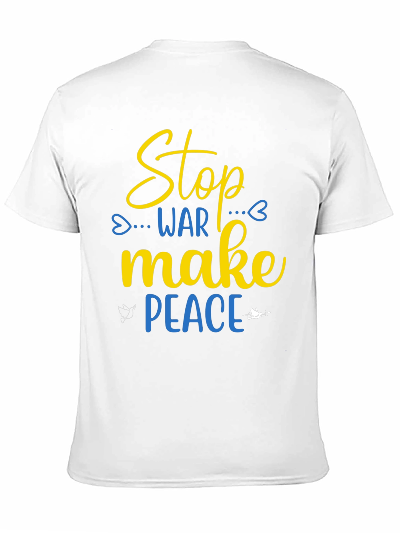 Stop War Make Peace T-Shirt - Support Ukraine