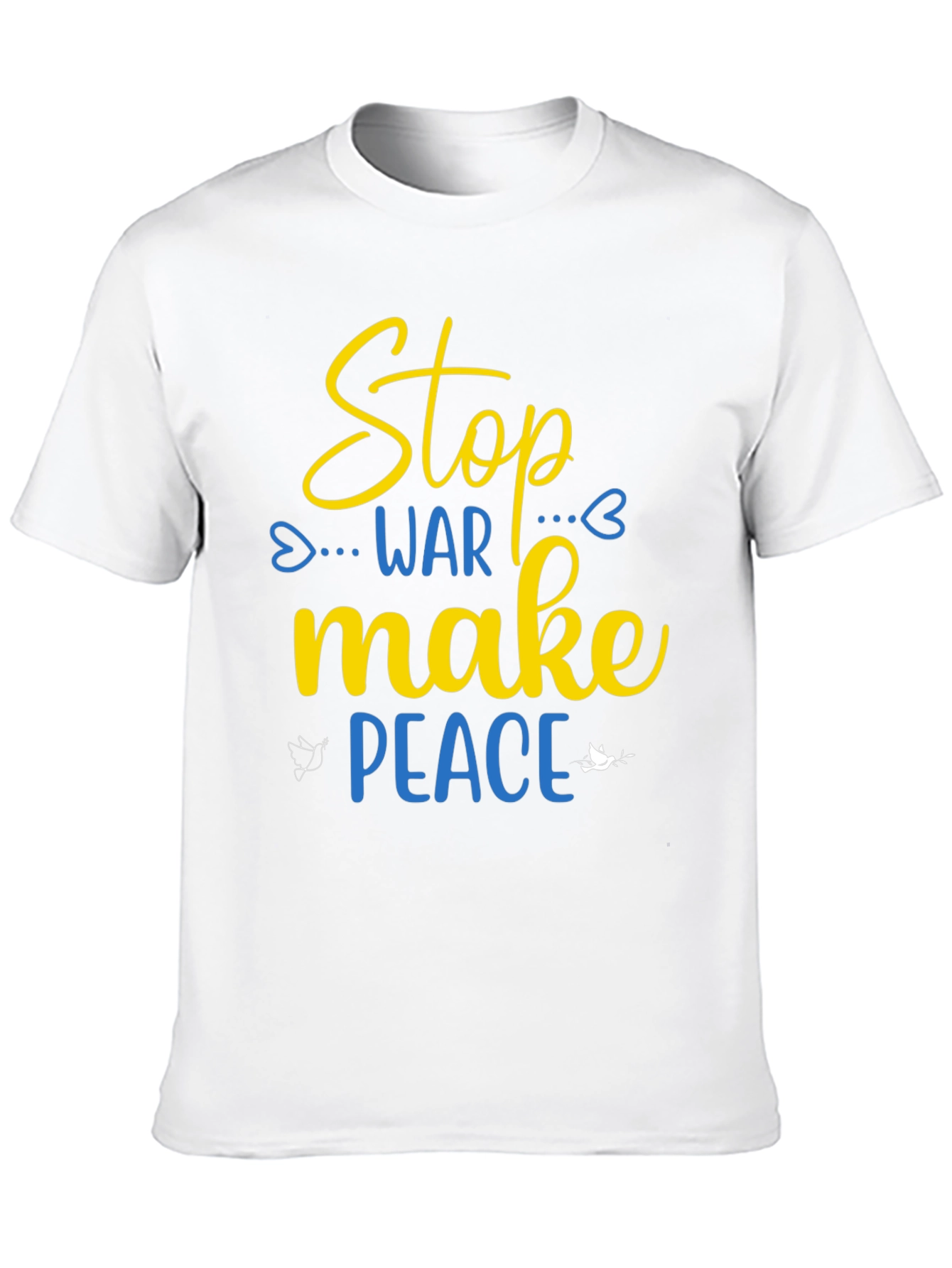 Stop War Make Peace T-Shirt - Support Ukraine