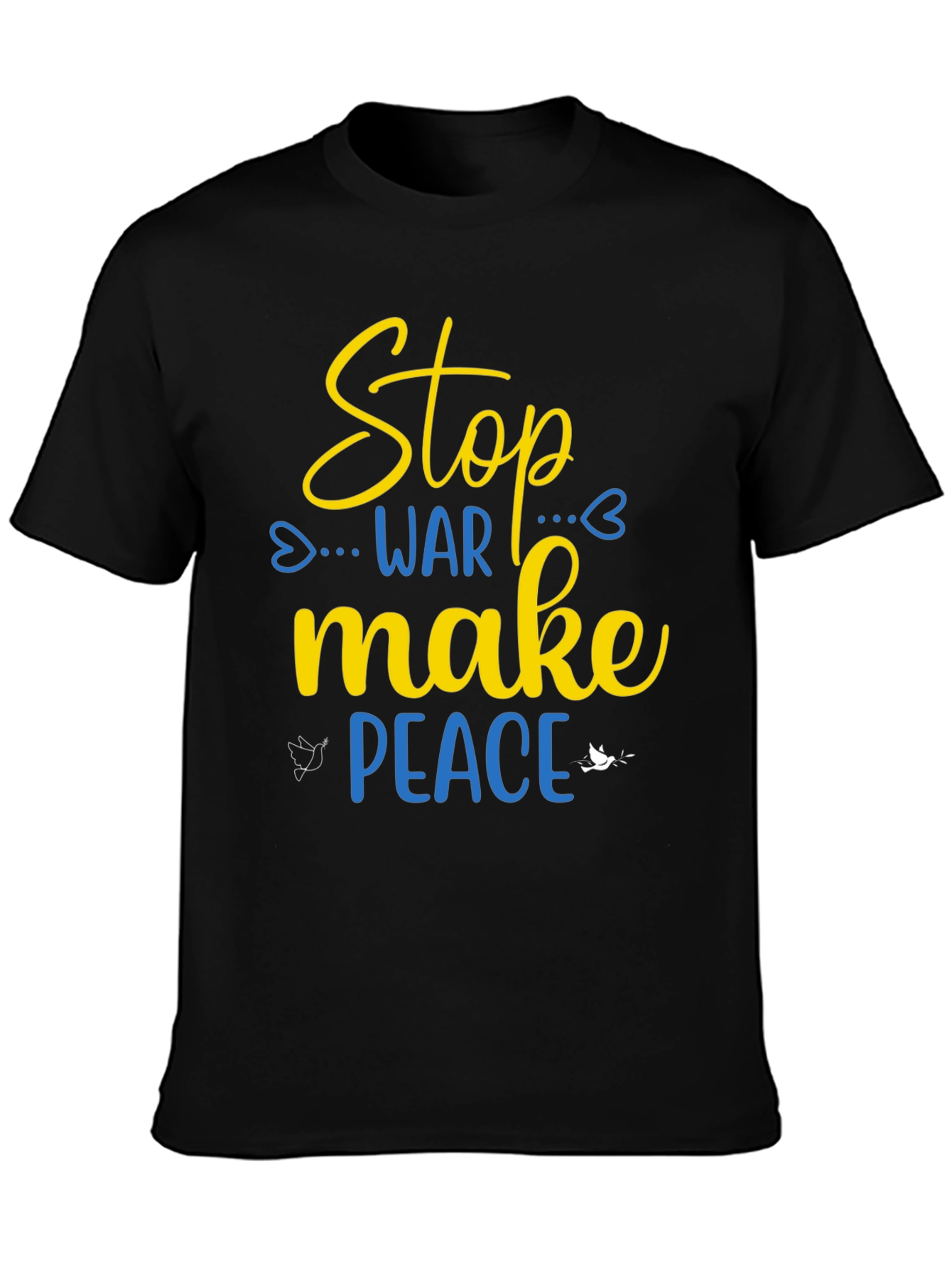 Stop War Make Peace T-Shirt - Support Ukraine