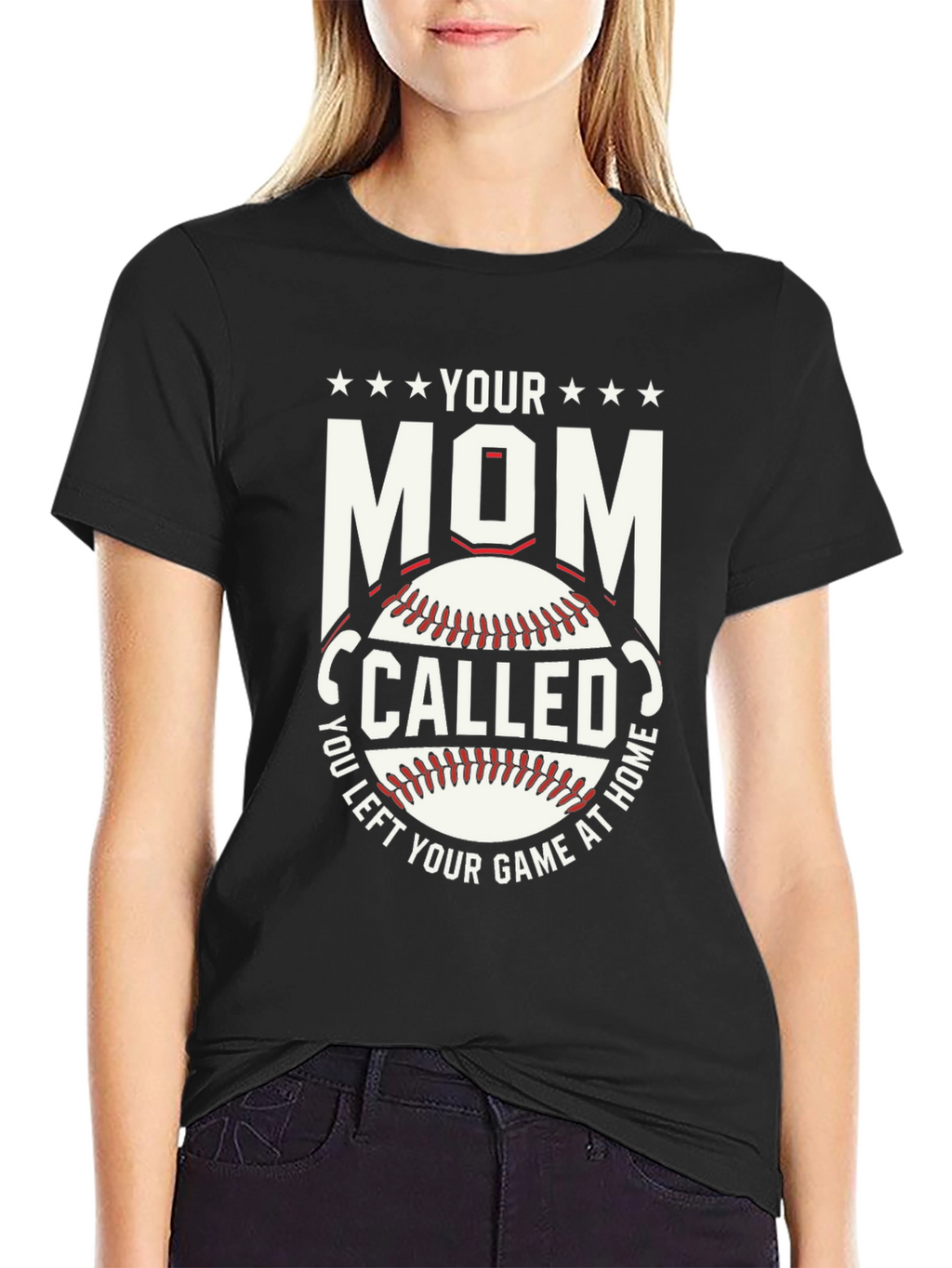 Your Mom Called Baseball T-Shirt