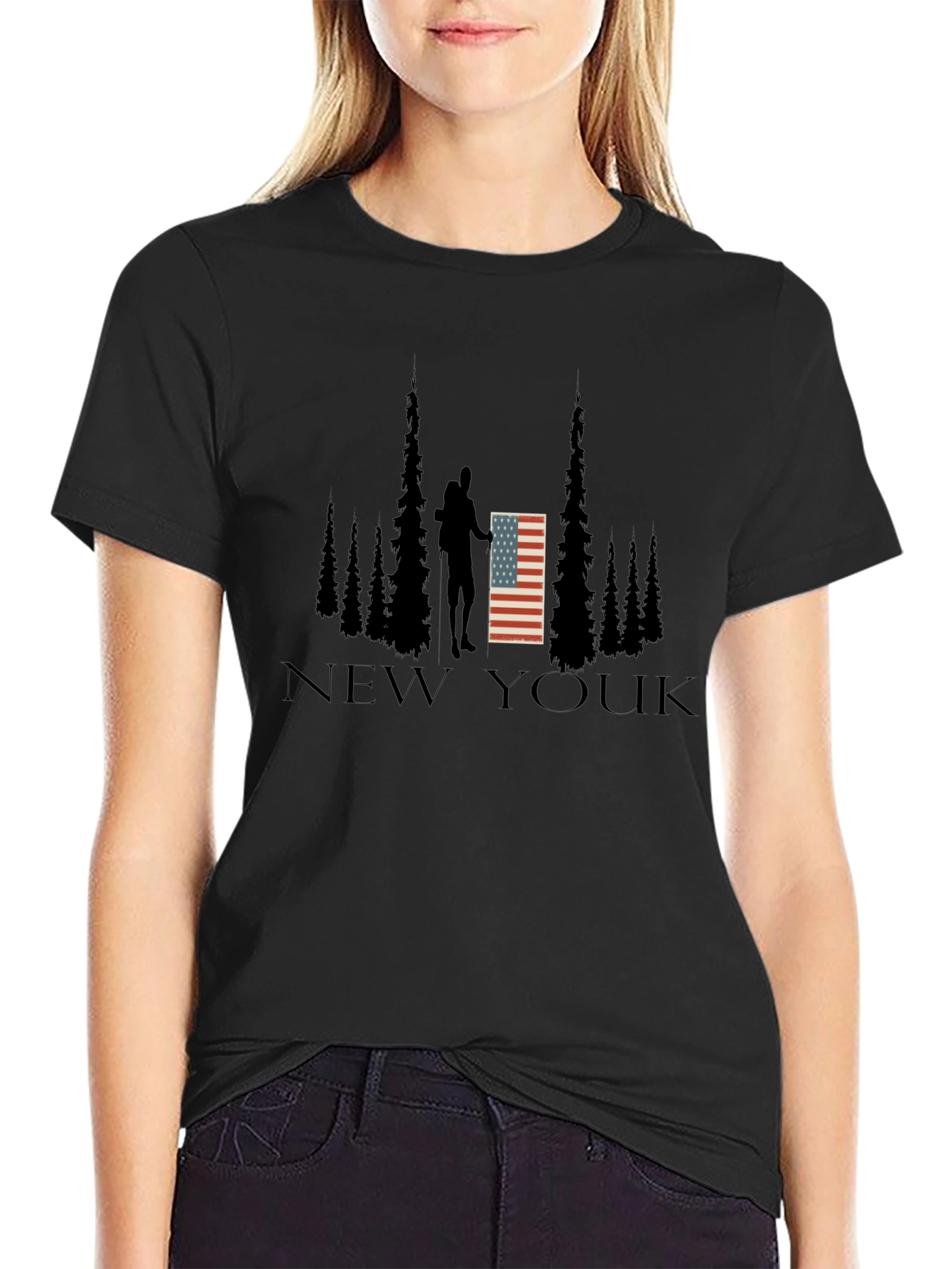 USA New Youk Graphic T-Shirt