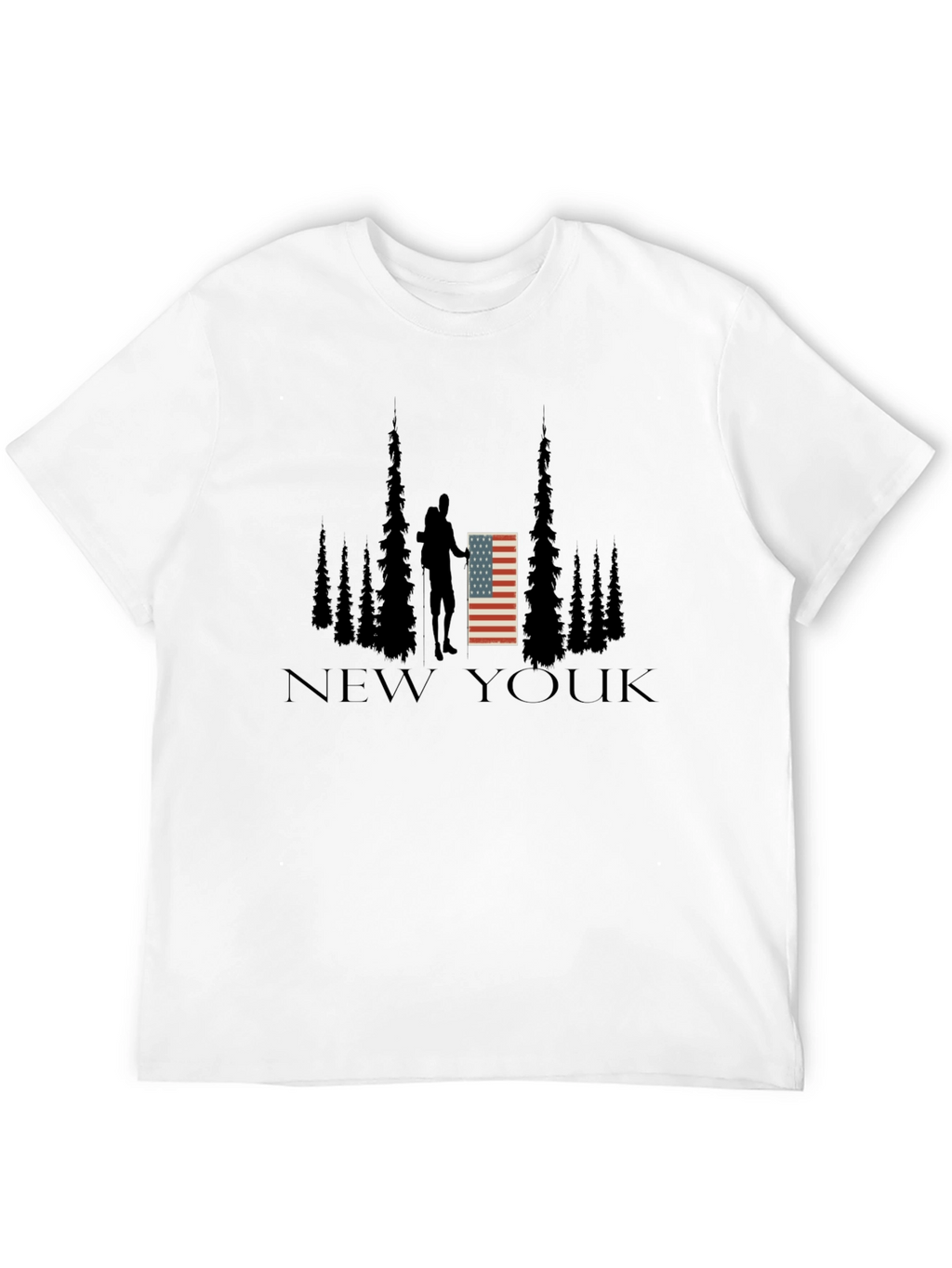 USA New Youk Graphic T-Shirt