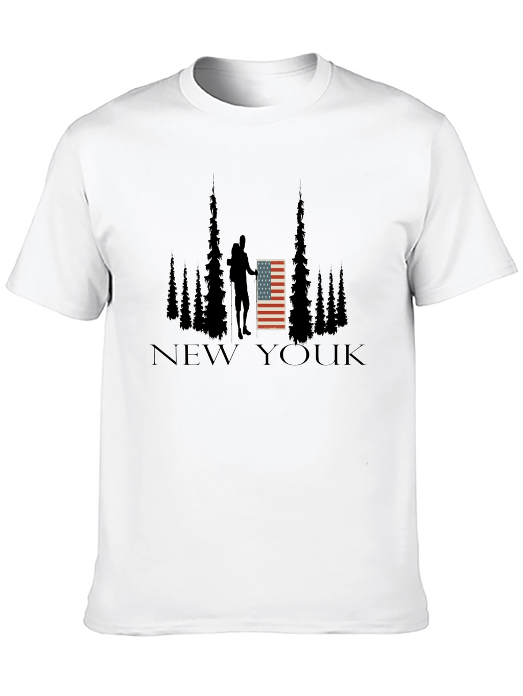 USA New Youk Graphic T-Shirt