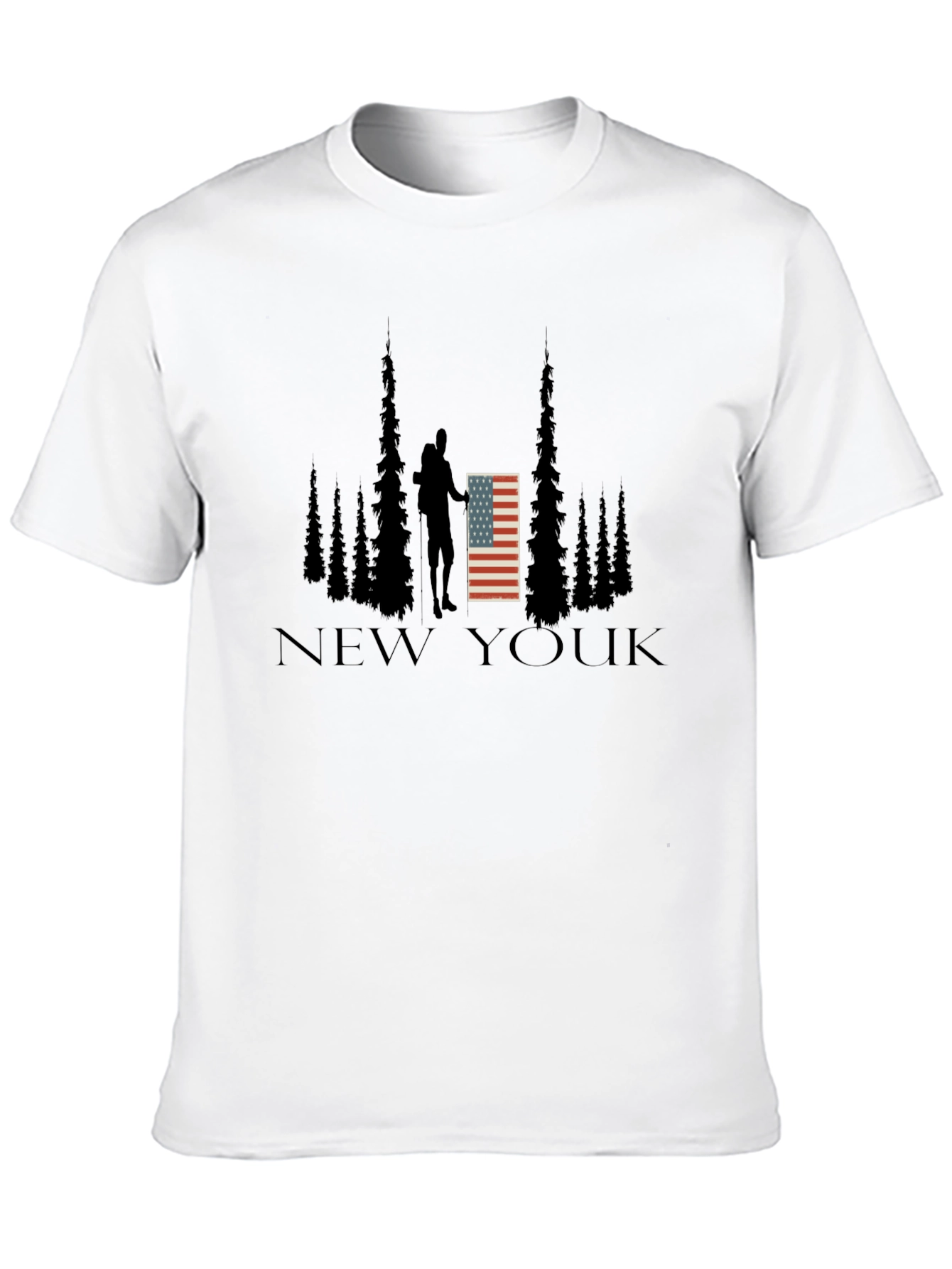 USA New Youk Graphic T-Shirt