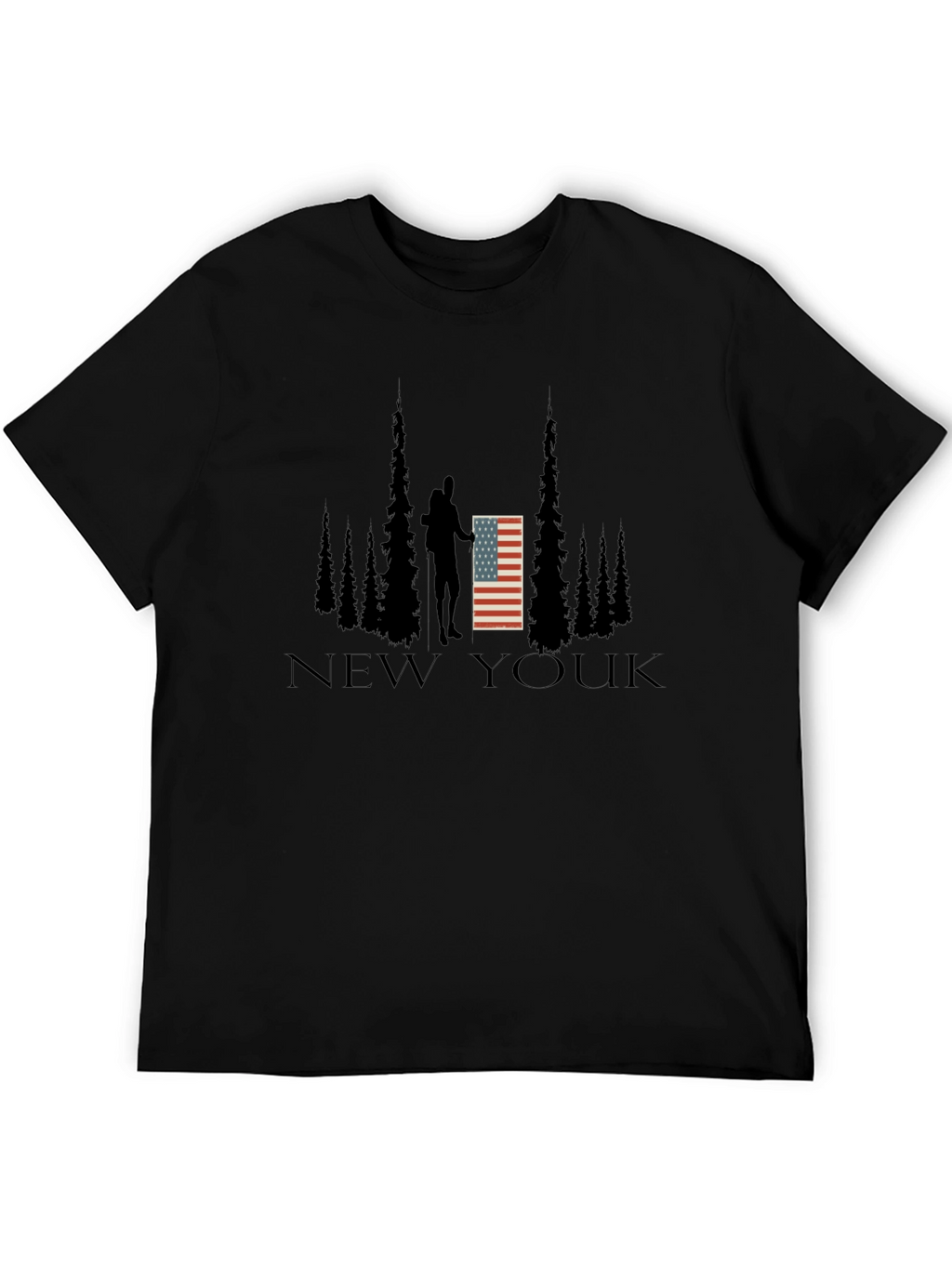 USA New Youk Graphic T-Shirt