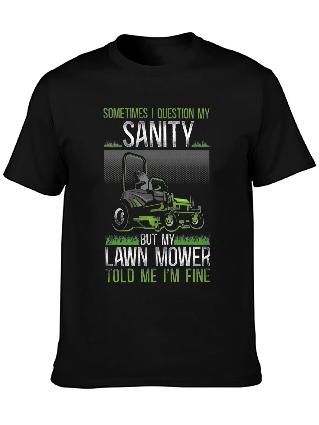 Funny Lawn Mower T-Shirt