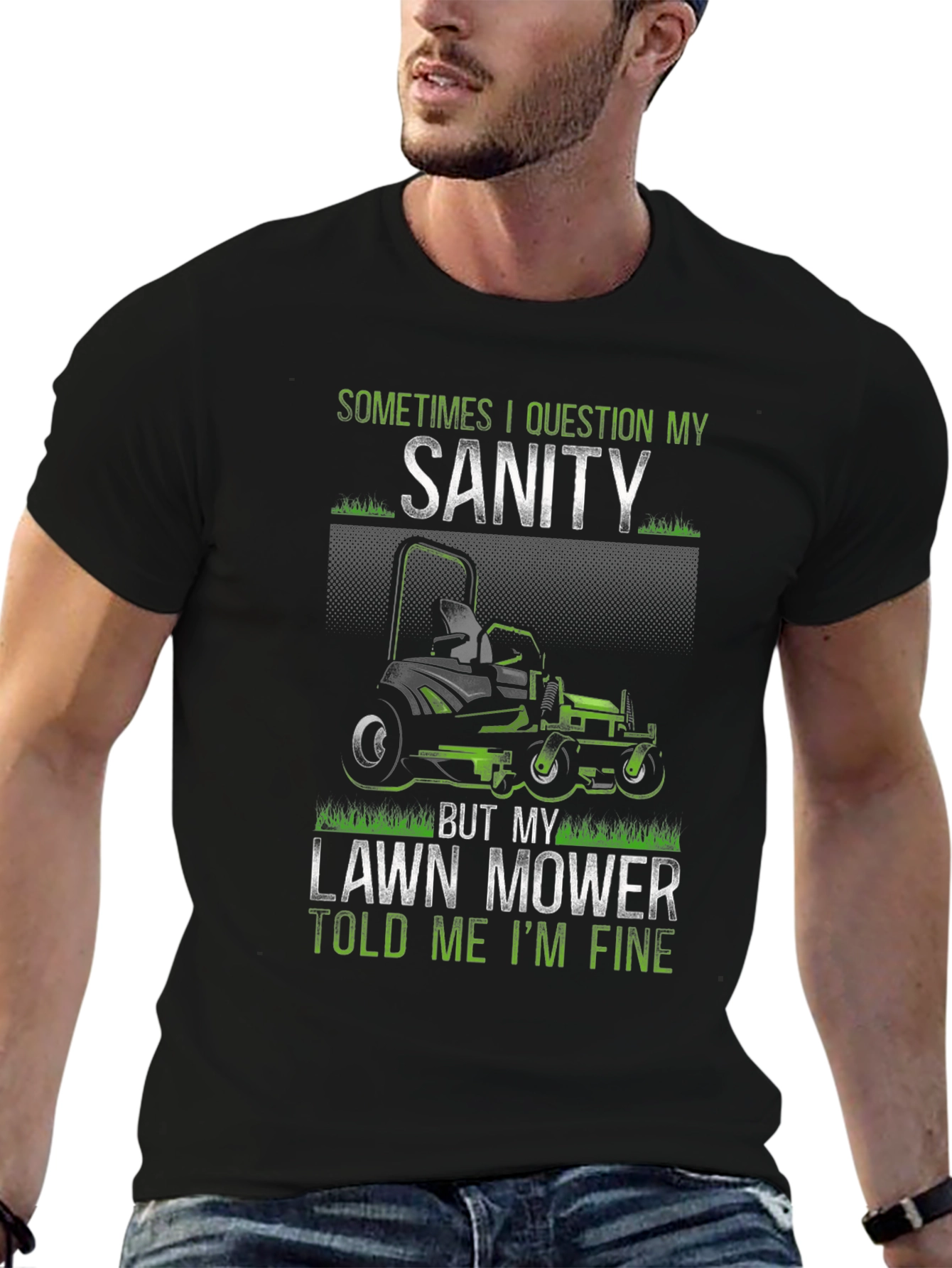 Funny Lawn Mower T-Shirt