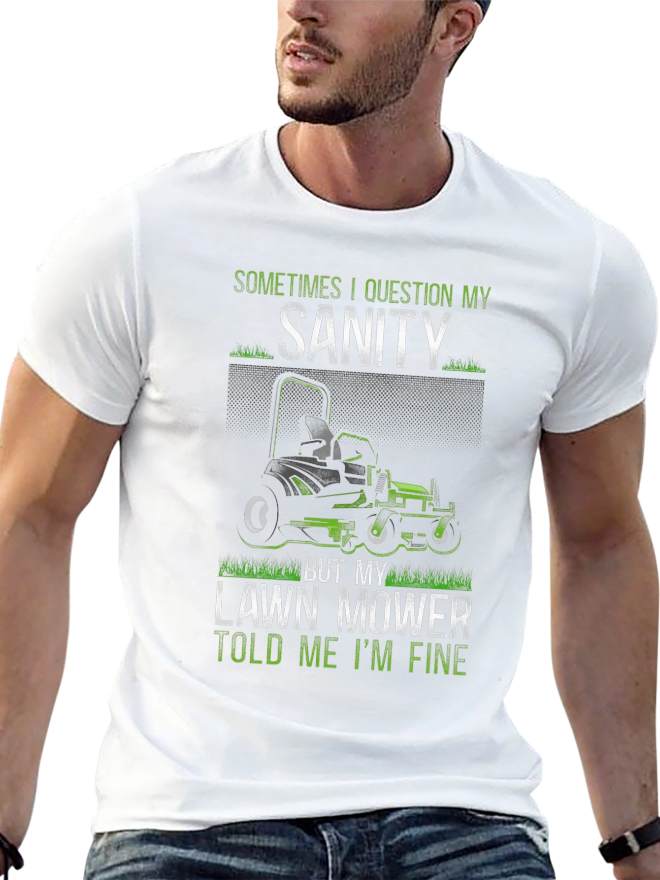 Funny Lawn Mower T-Shirt