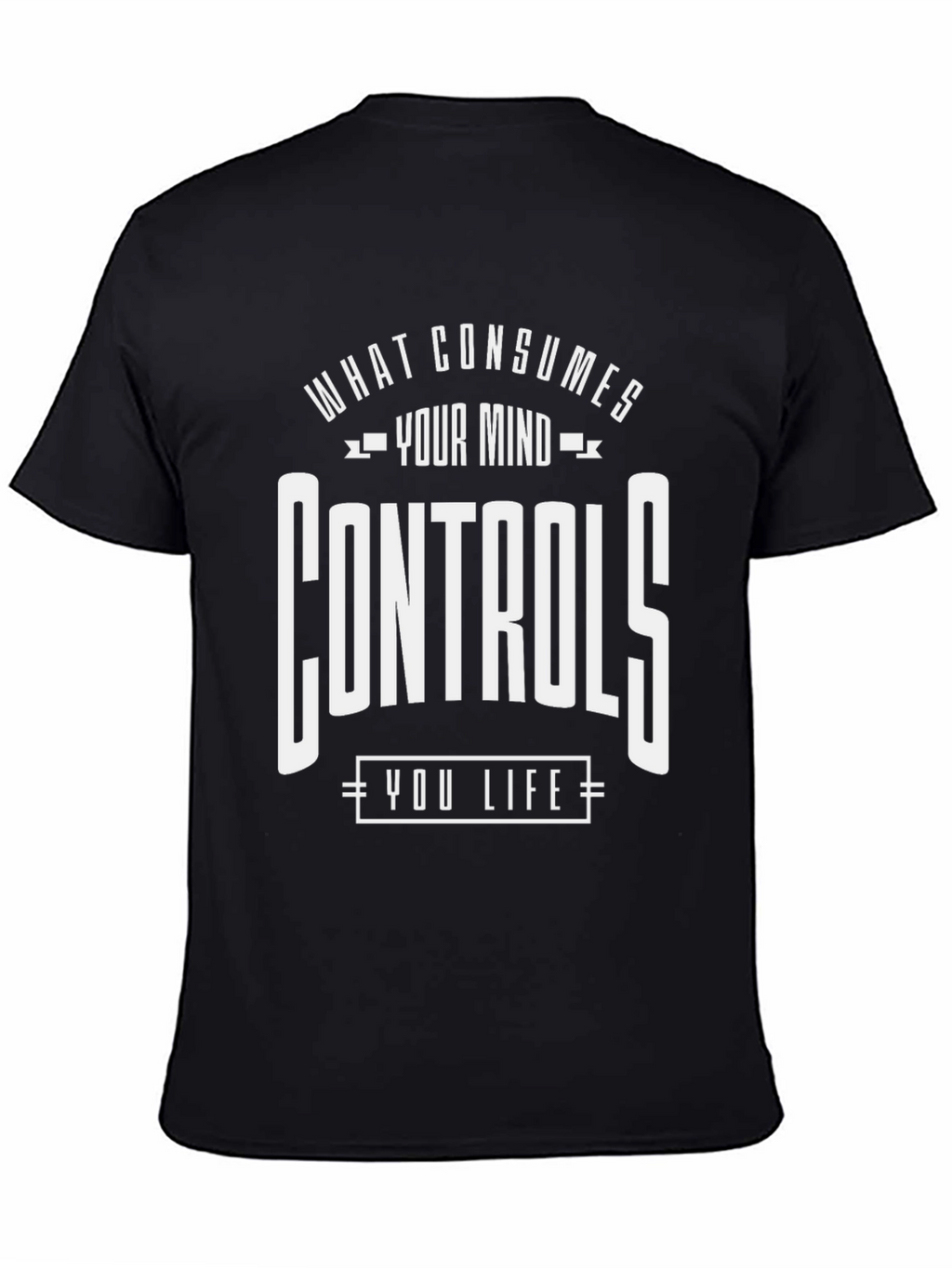 Mindful Statement Graphic Tee - Black