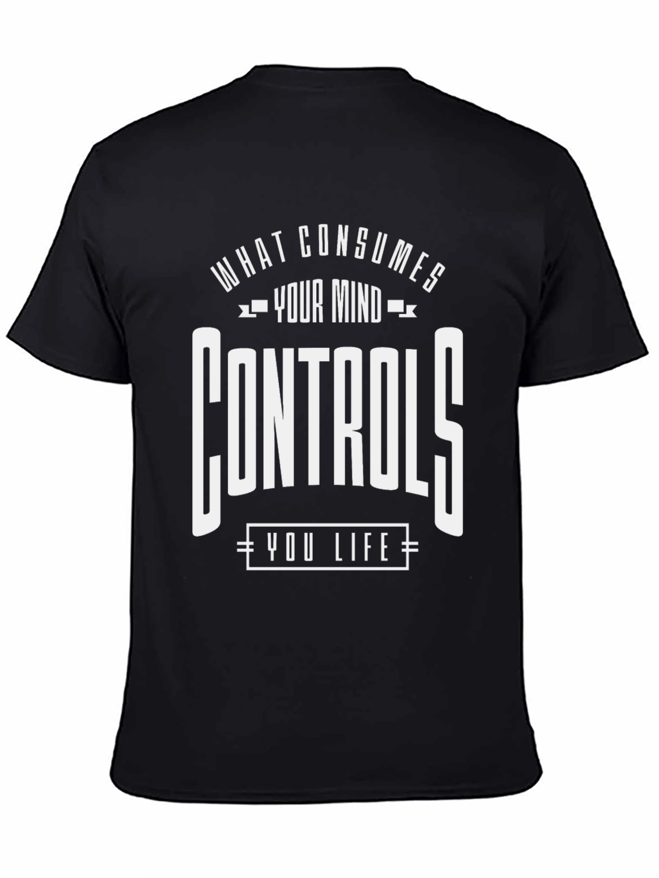 Mindful Statement Graphic Tee - Black