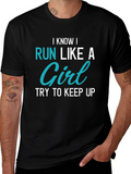 Run Like a Girl T-Shirt