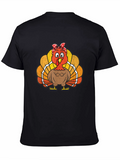 Thanksgiving Turkey Bandana T-Shirt