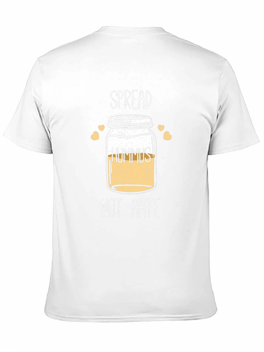 Hummus Not Hate Graphic Tee - Unisex