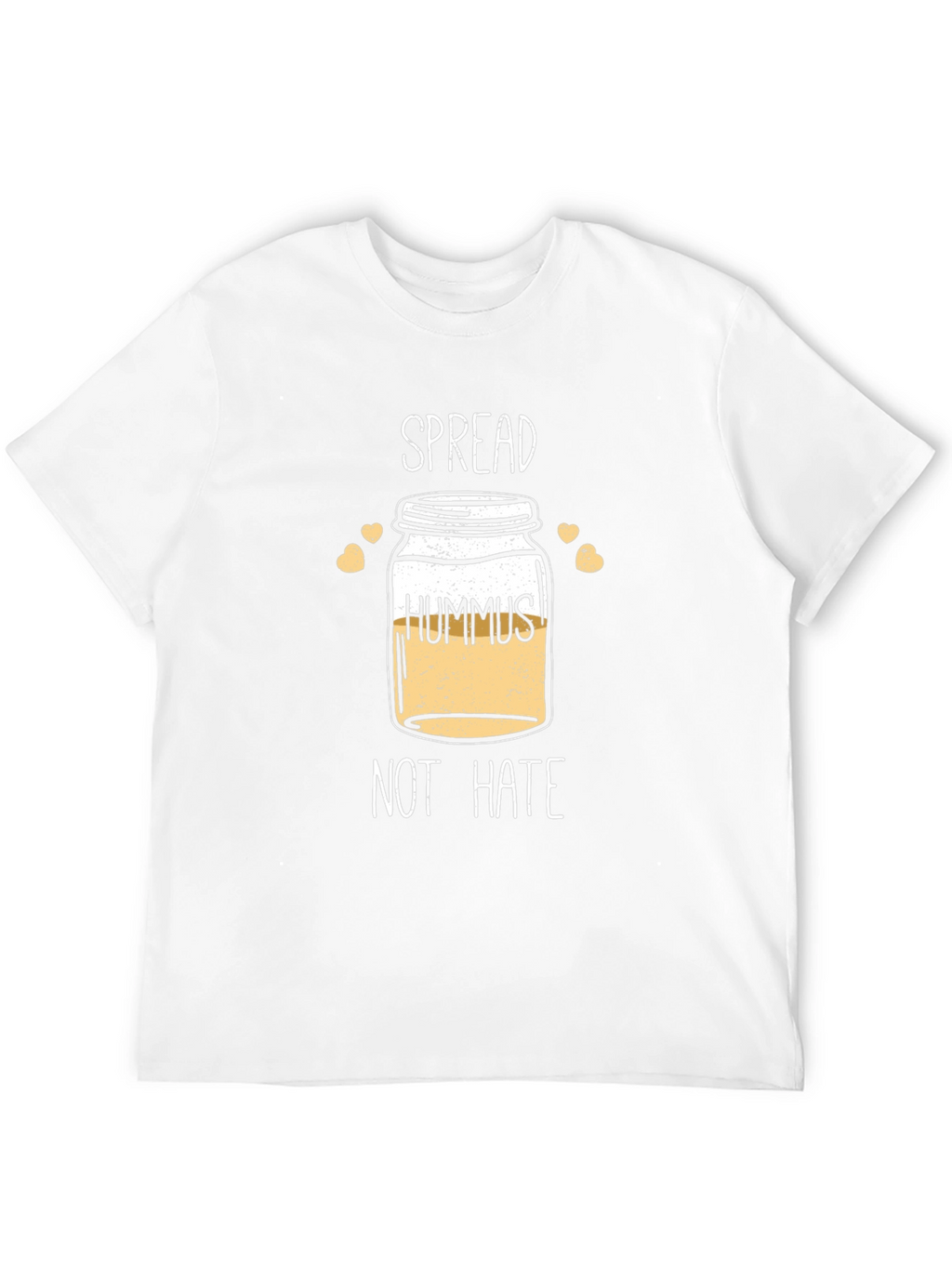 Hummus Not Hate Graphic Tee - Unisex