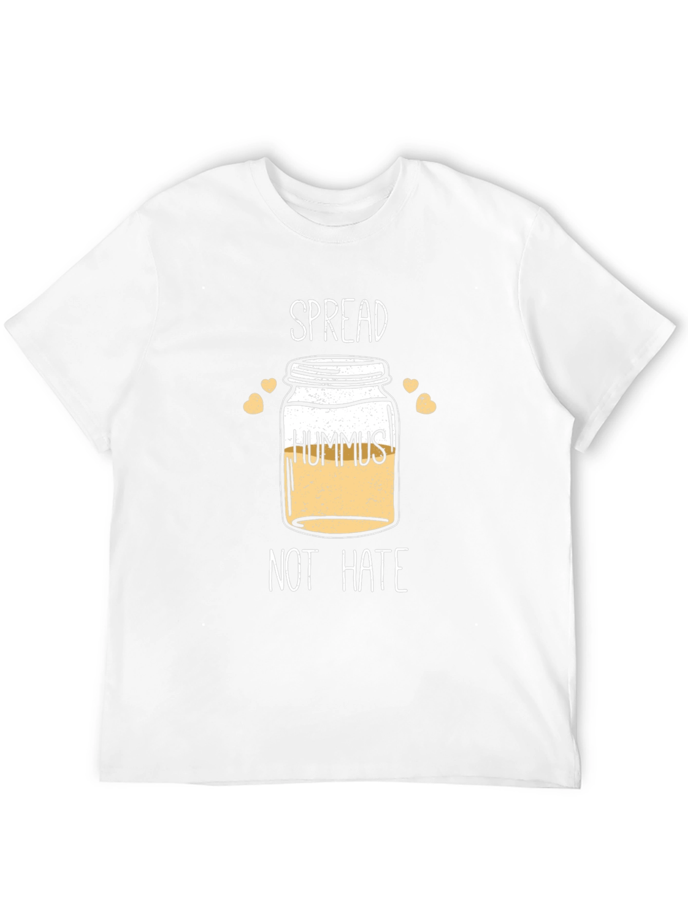 Hummus Not Hate Graphic Tee - Unisex