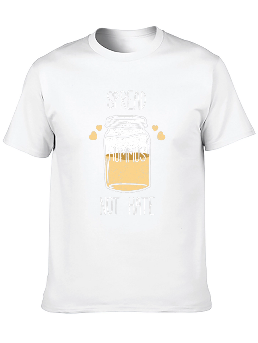 Hummus Not Hate Graphic Tee - Unisex
