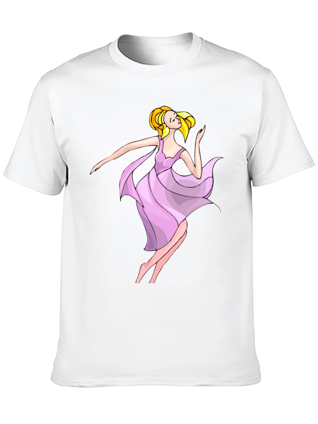 Ballerina Graphic Black T-Shirt