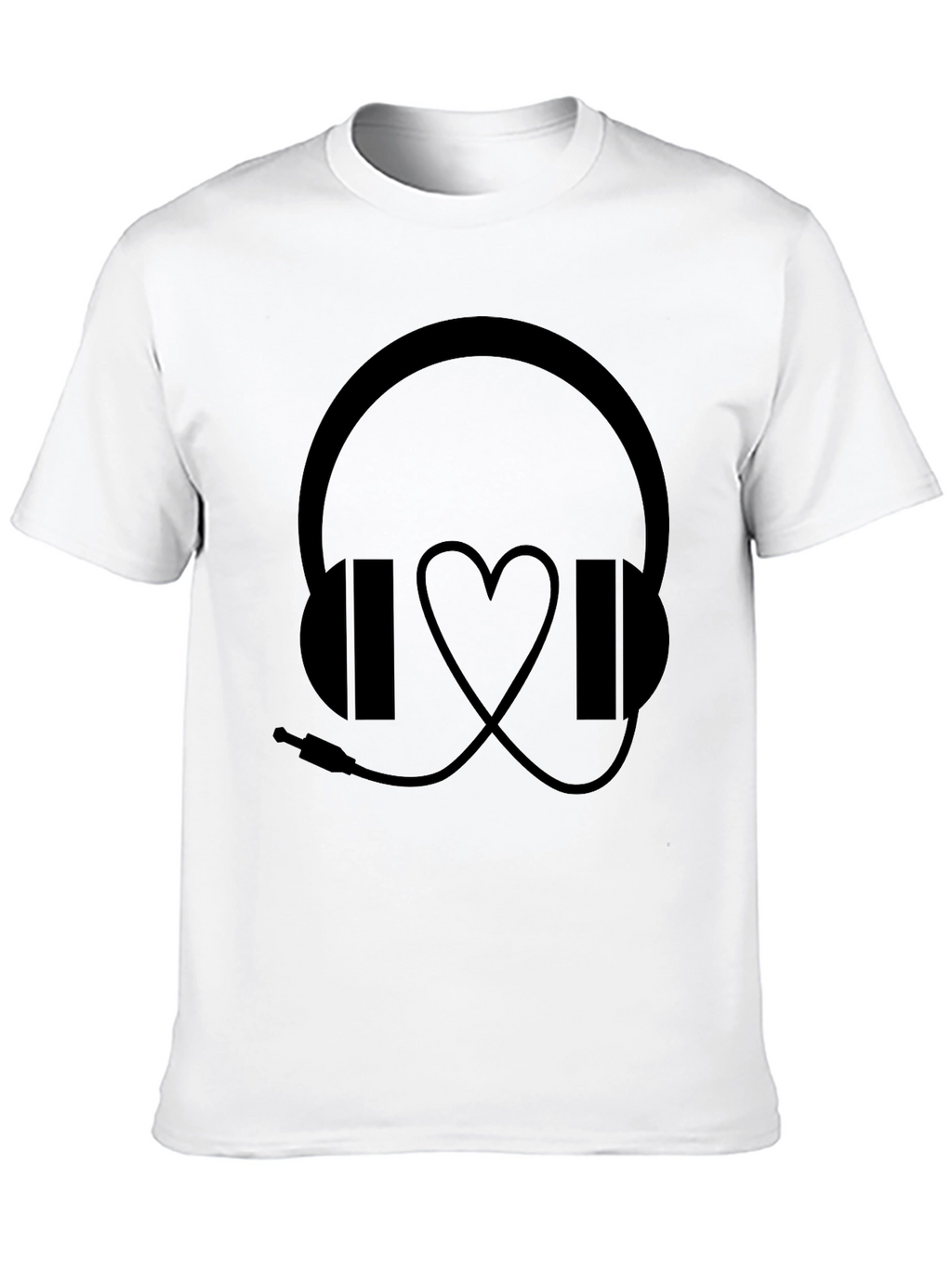 Headphones Love Music T-Shirt