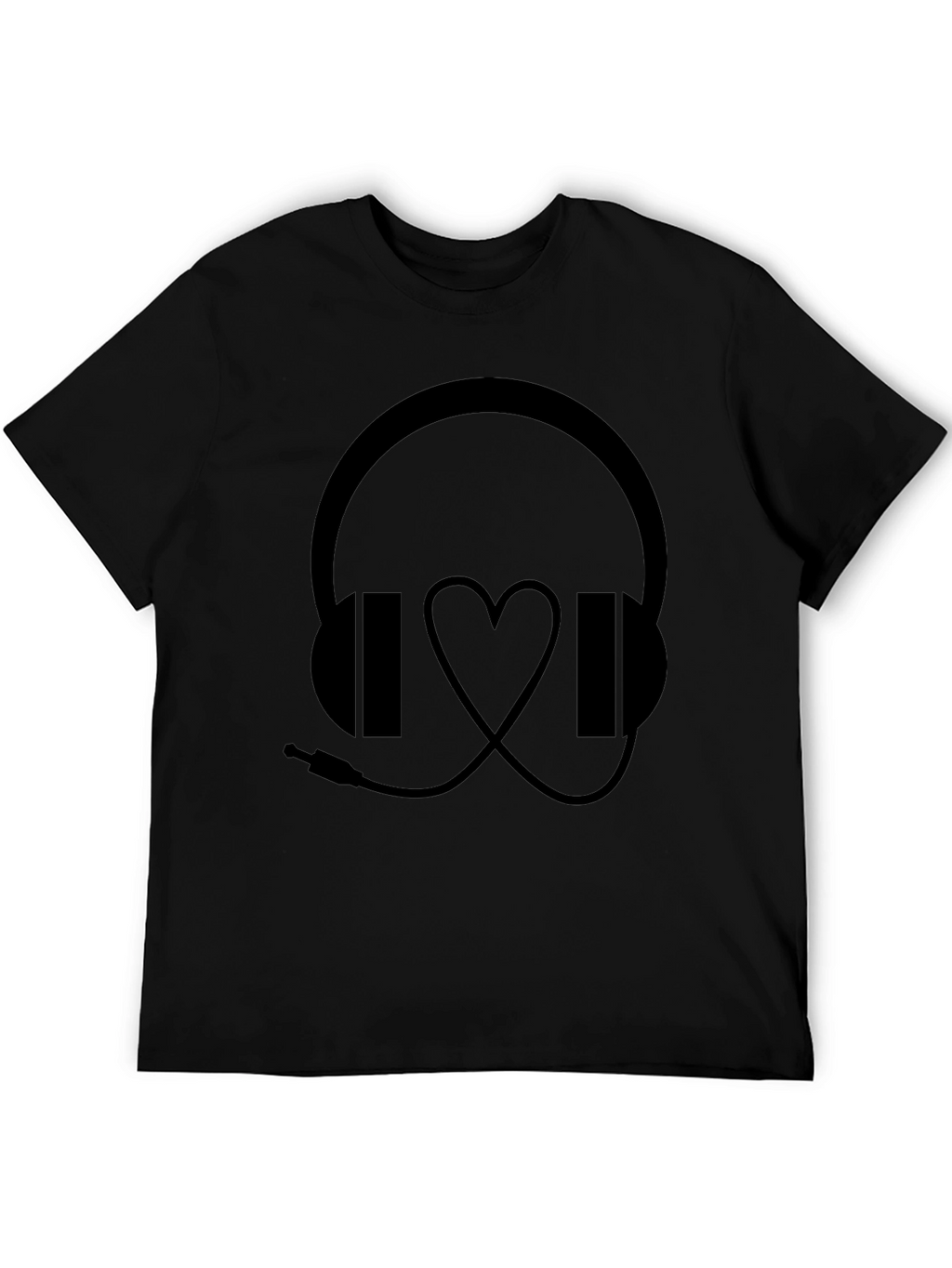Headphones Love Music T-Shirt