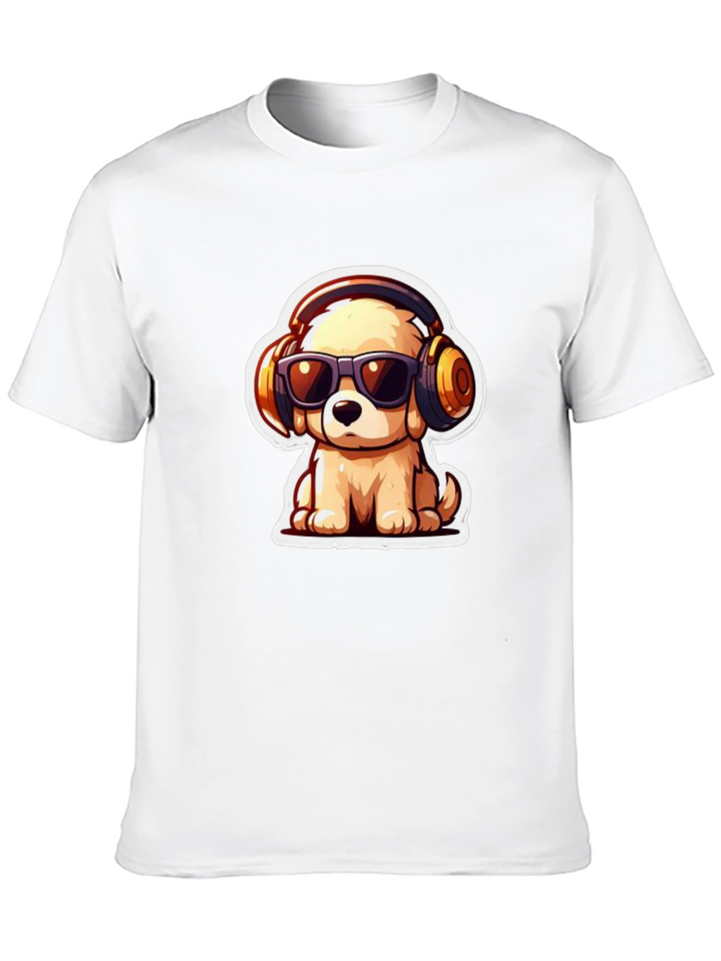 Cool Dog Cartoon Tee