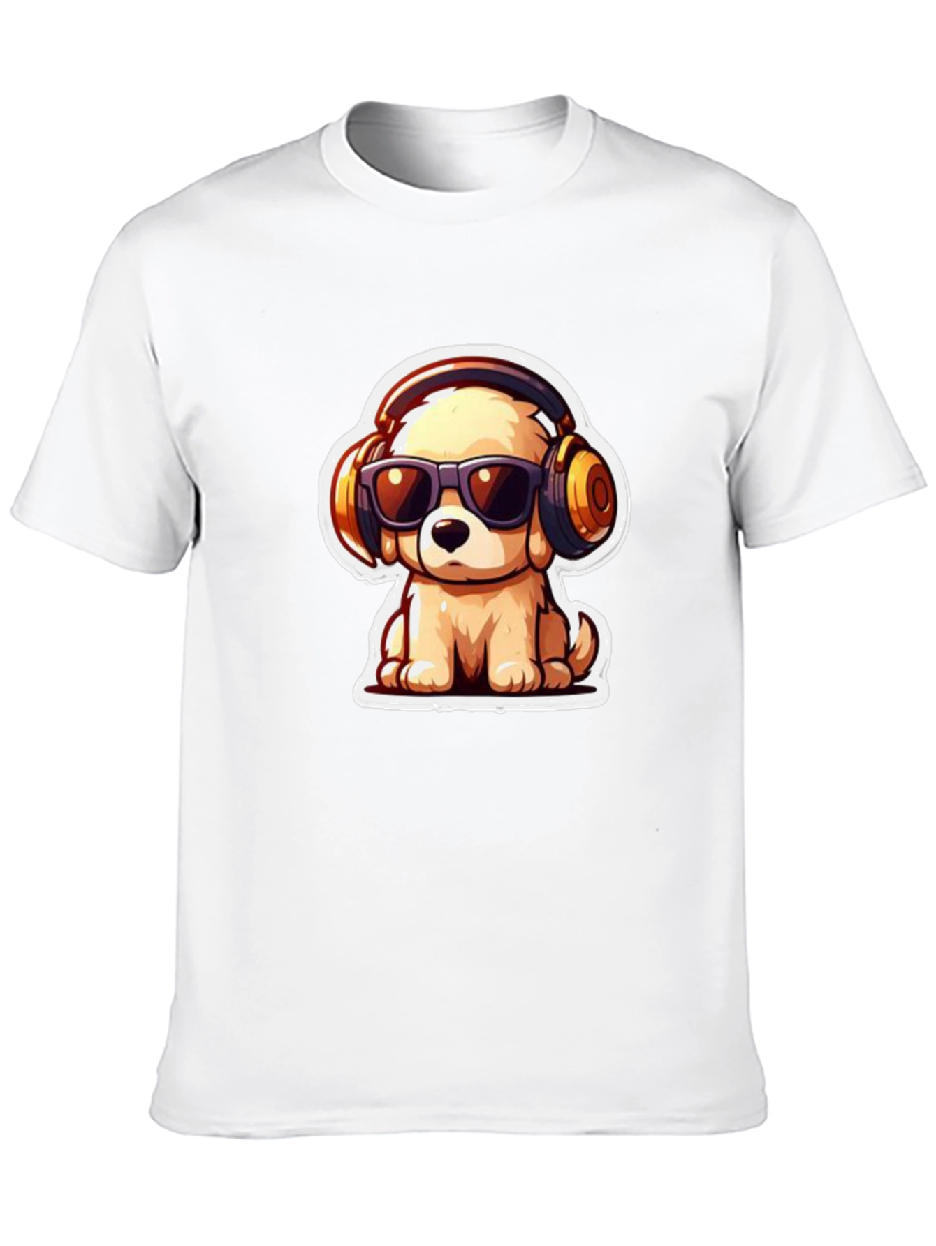 Cool Dog Cartoon Tee