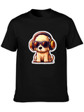 Cool Dog Cartoon Tee