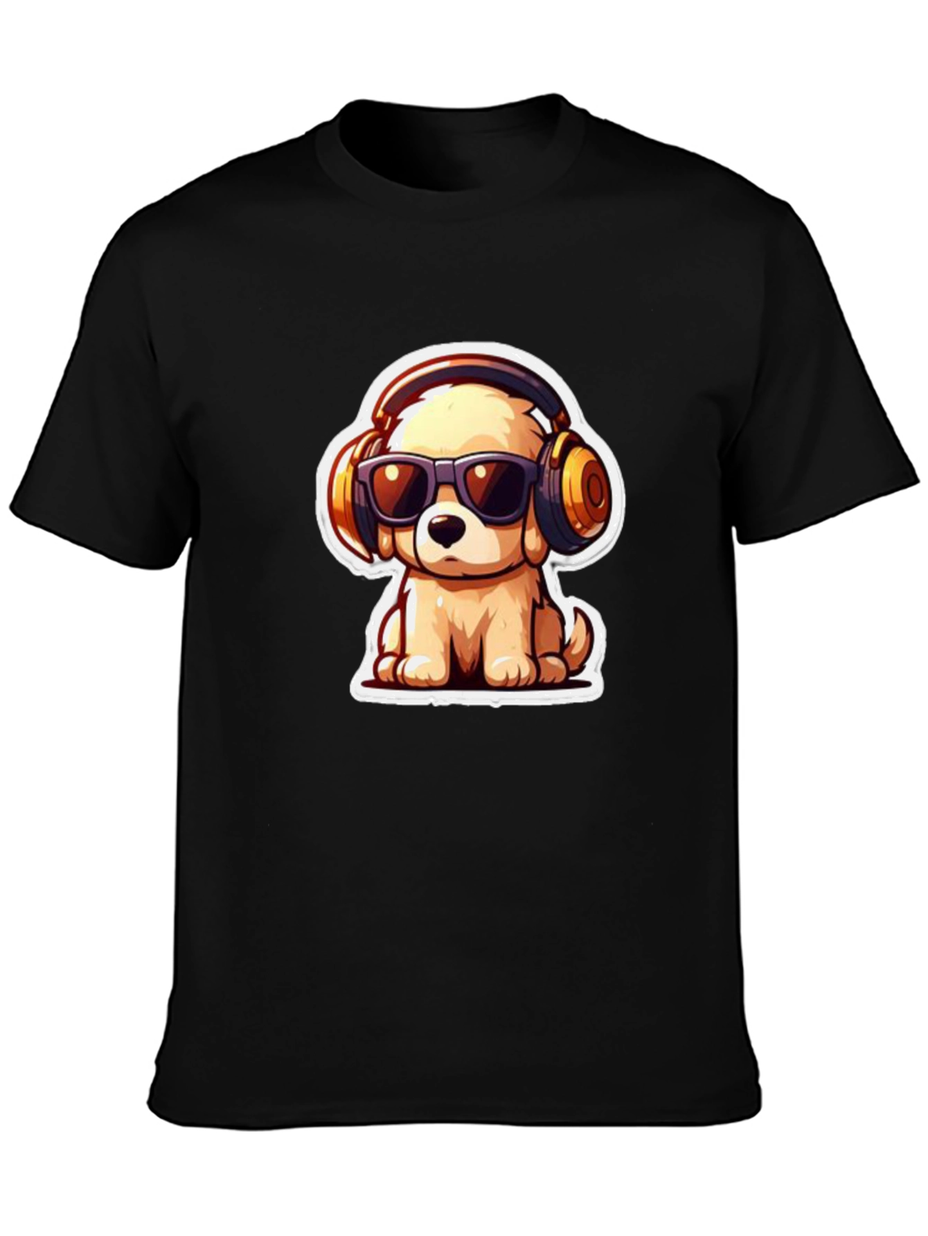 Cool Dog Cartoon Tee