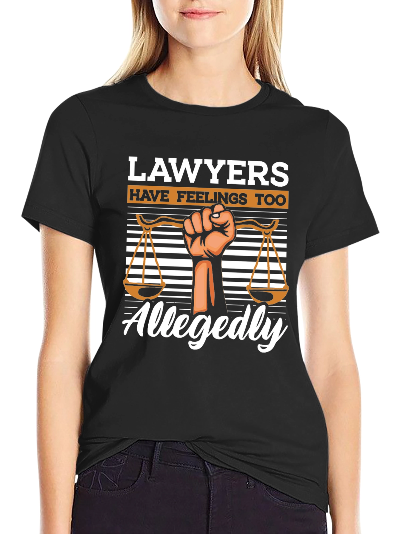 Lawyers Have Feelings Too Graphic T-Shirt