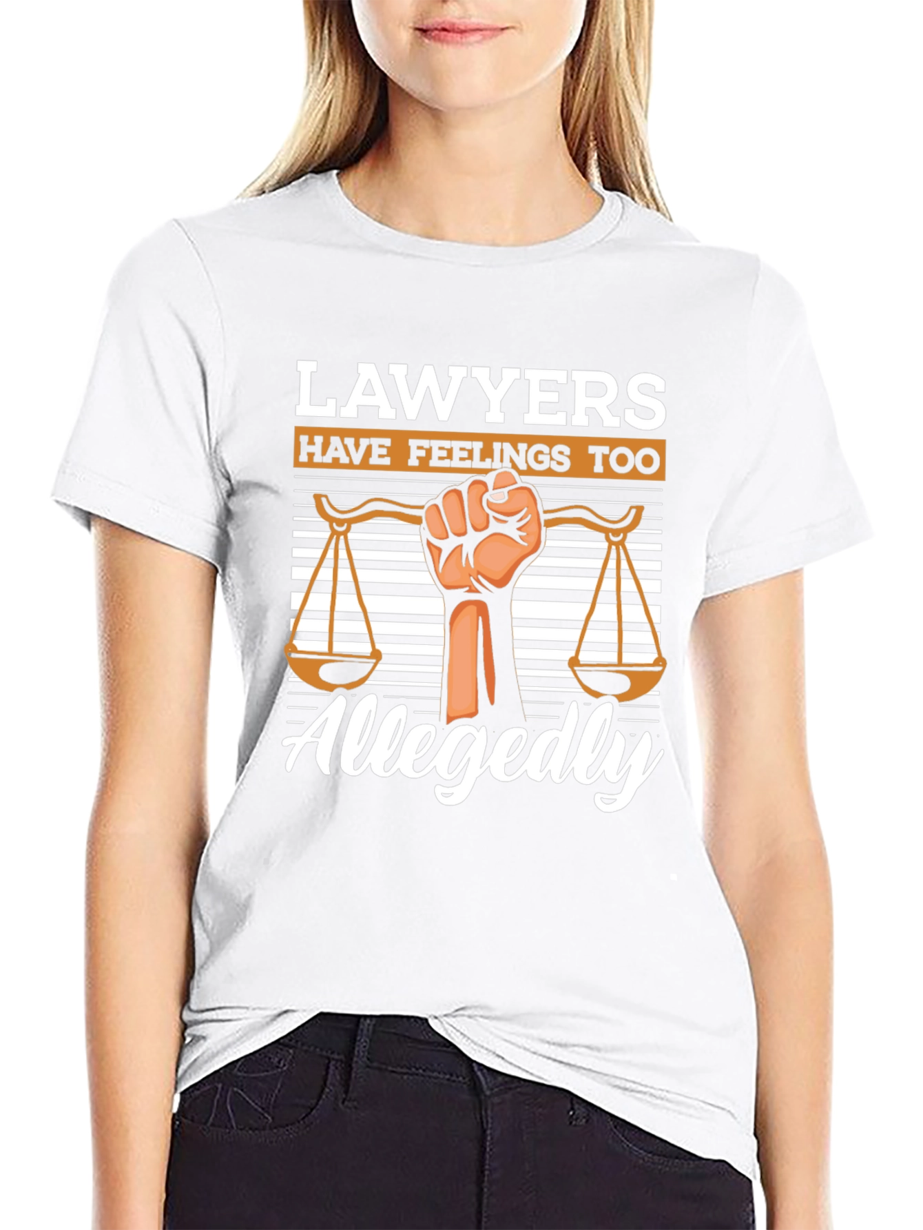 Lawyers Have Feelings Too Graphic T-Shirt
