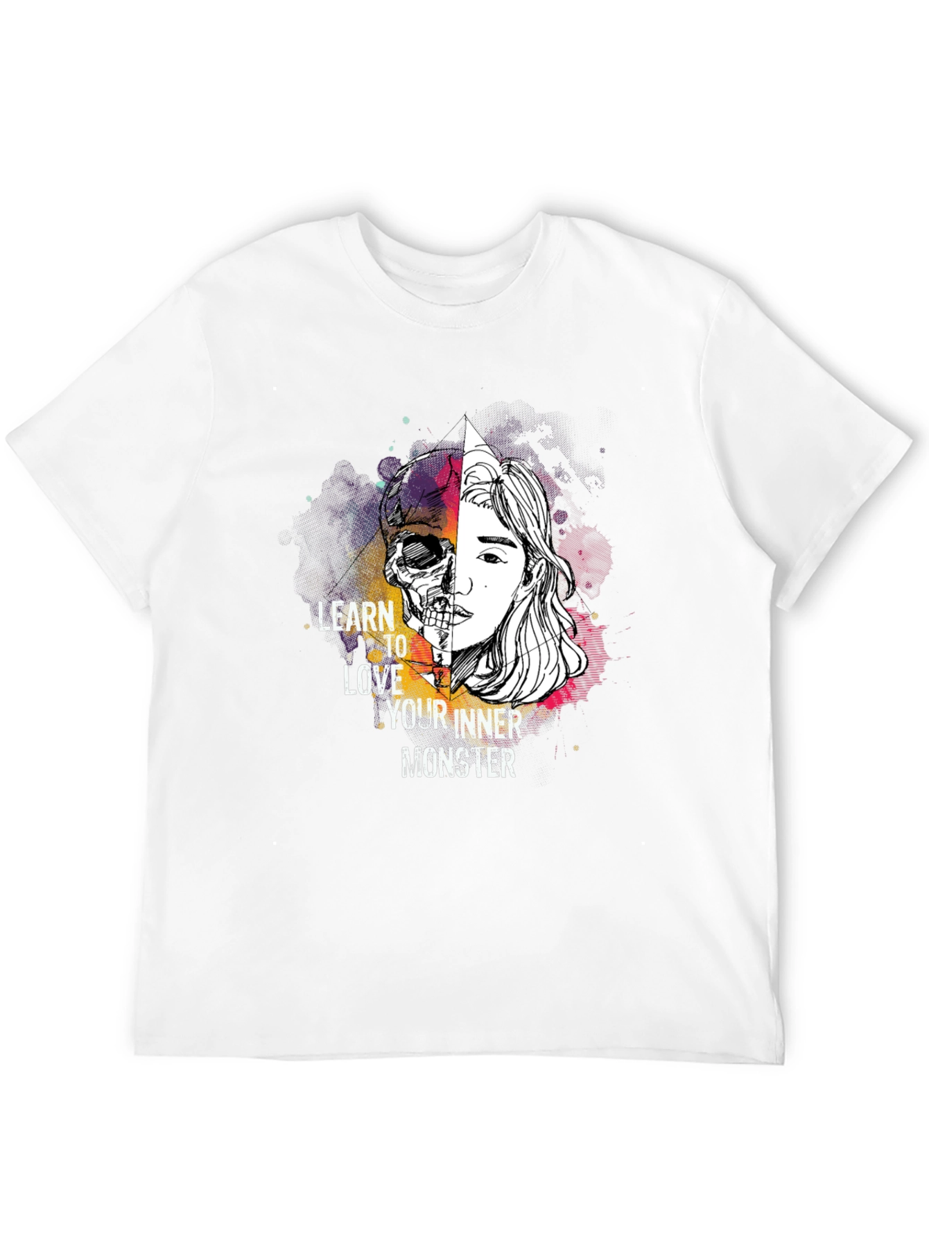 Inner Monster Graphic Tee - Black