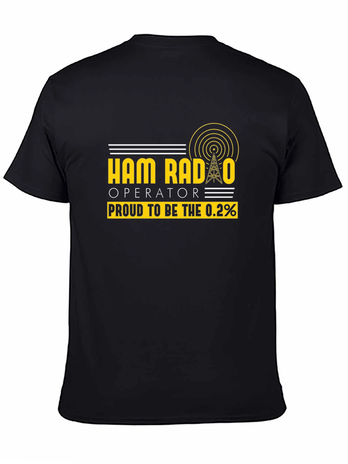 Ham Radio Operator T-Shirt - Proud to be the 0.2%
