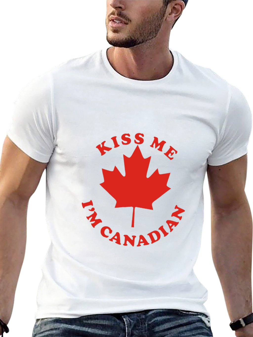 Kiss Me Im Canadian T-Shirt
