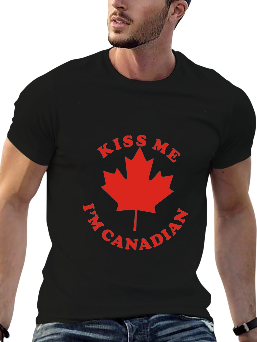 Kiss Me Im Canadian T-Shirt