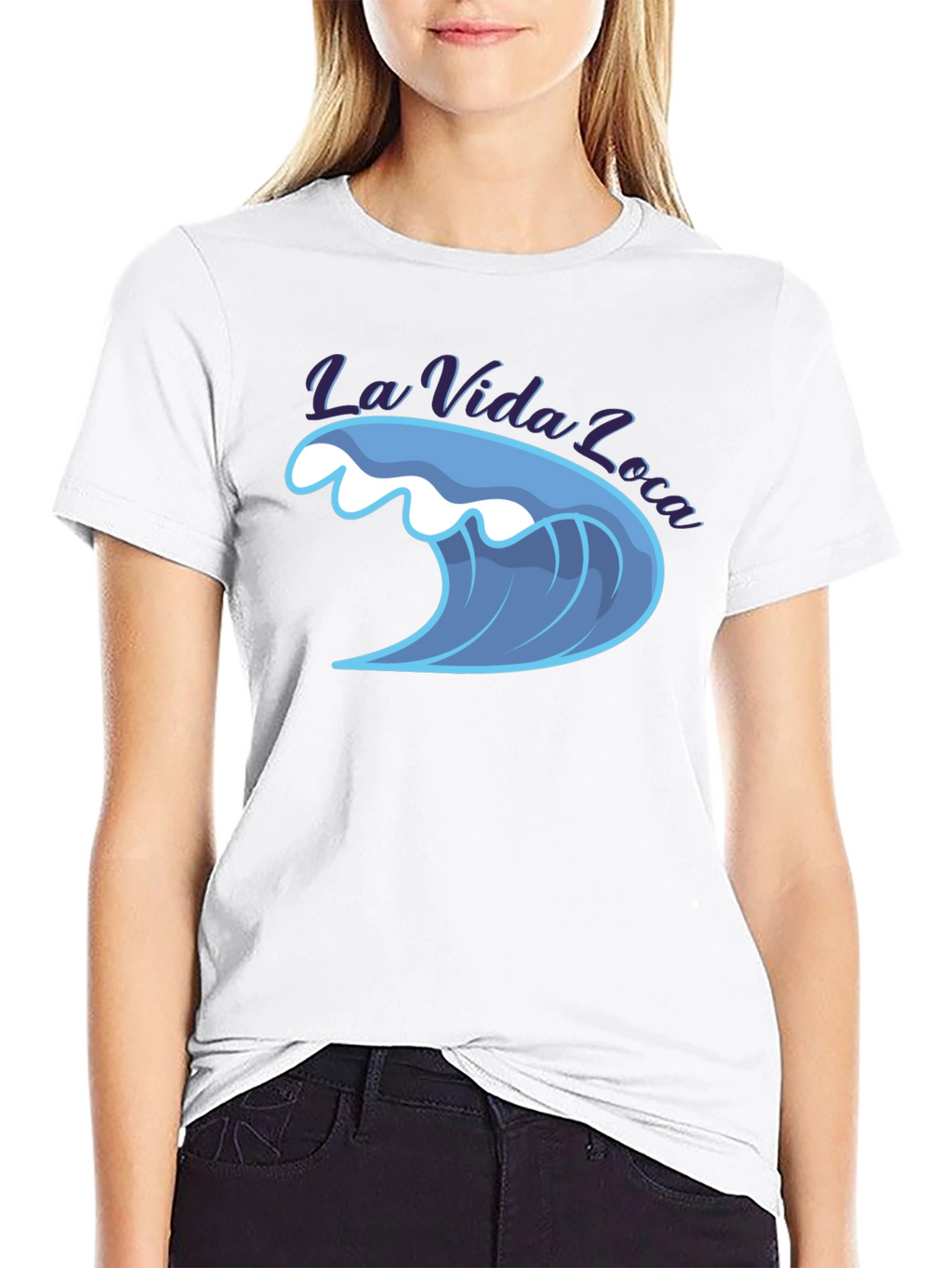 La Vida Loca Wave Graphic T-Shirt