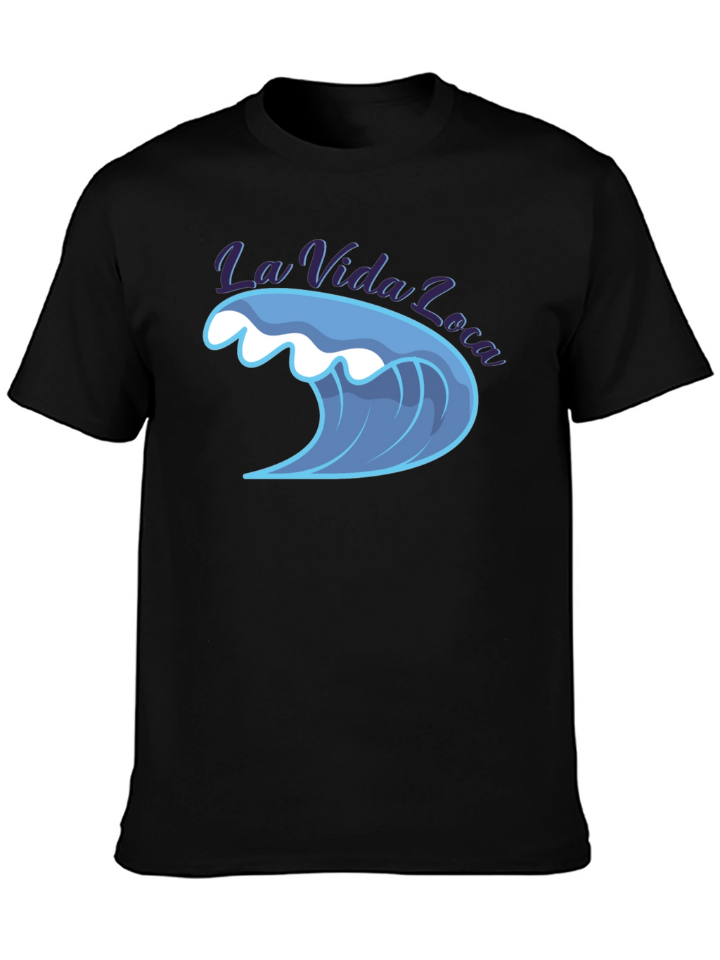 La Vida Loca Wave Graphic T-Shirt